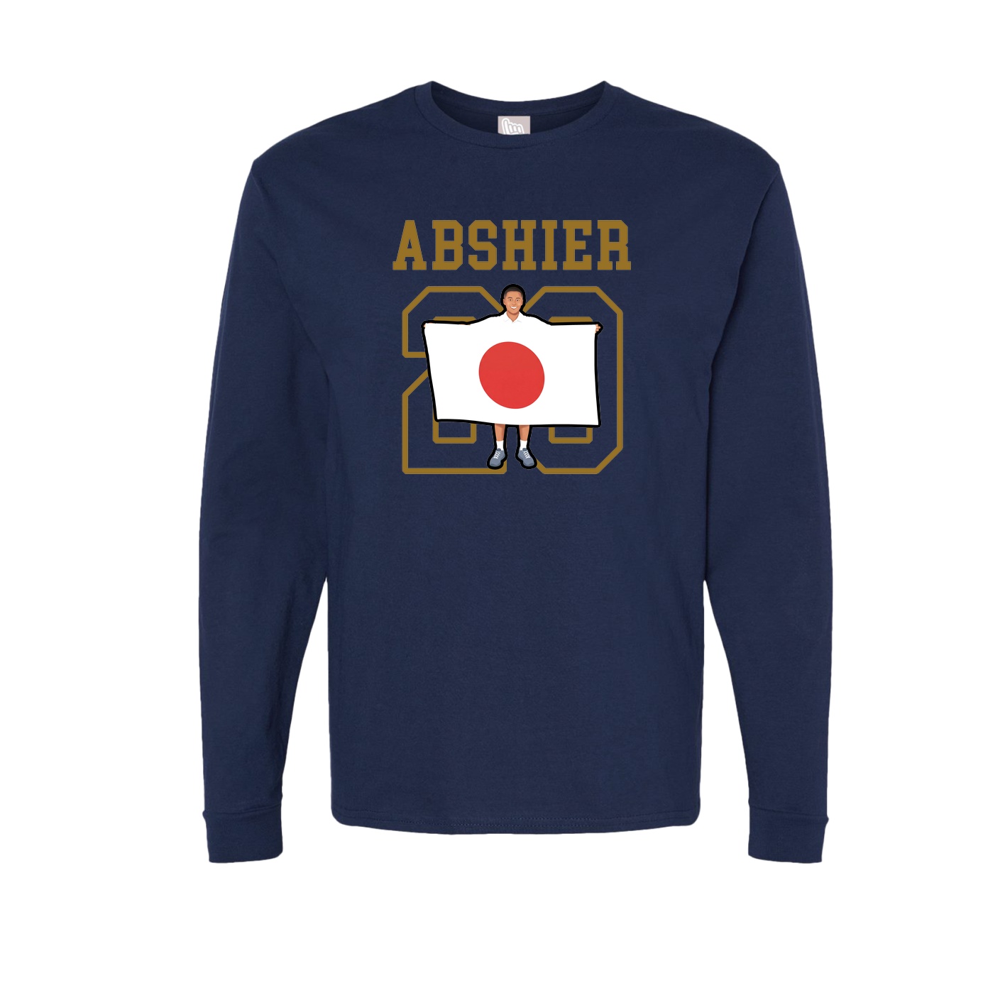 Long Sleeve Tee — Shirsey in Navy