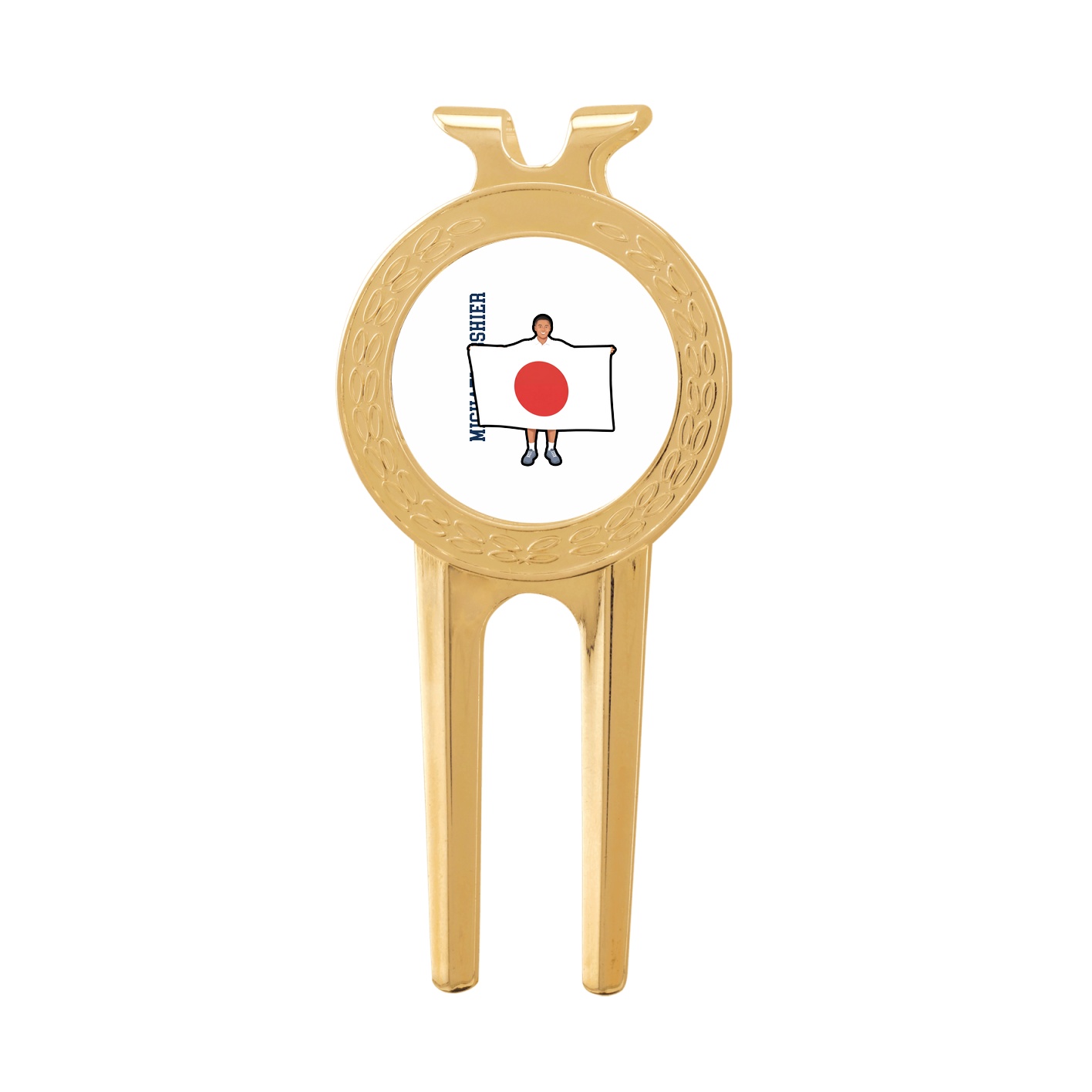 Divot Tool with Ball Marker — Name Vertical in Classic