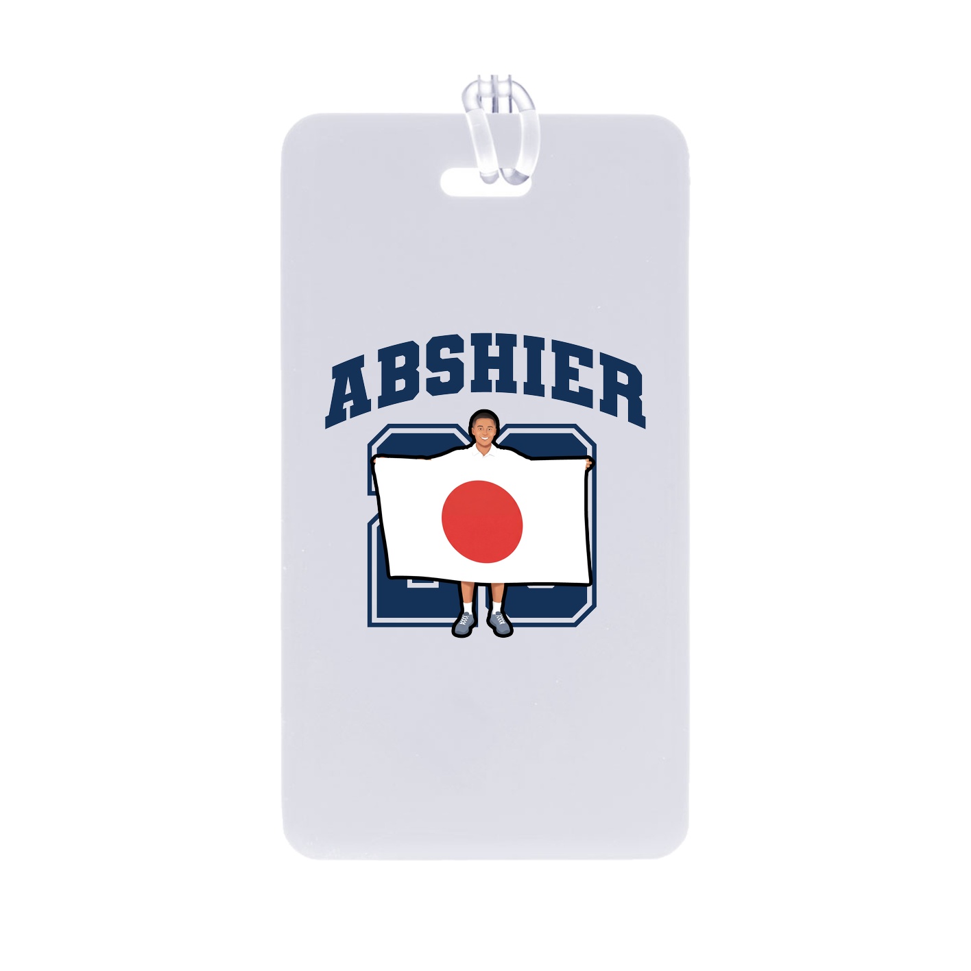 Bag Tag — Number in Classic