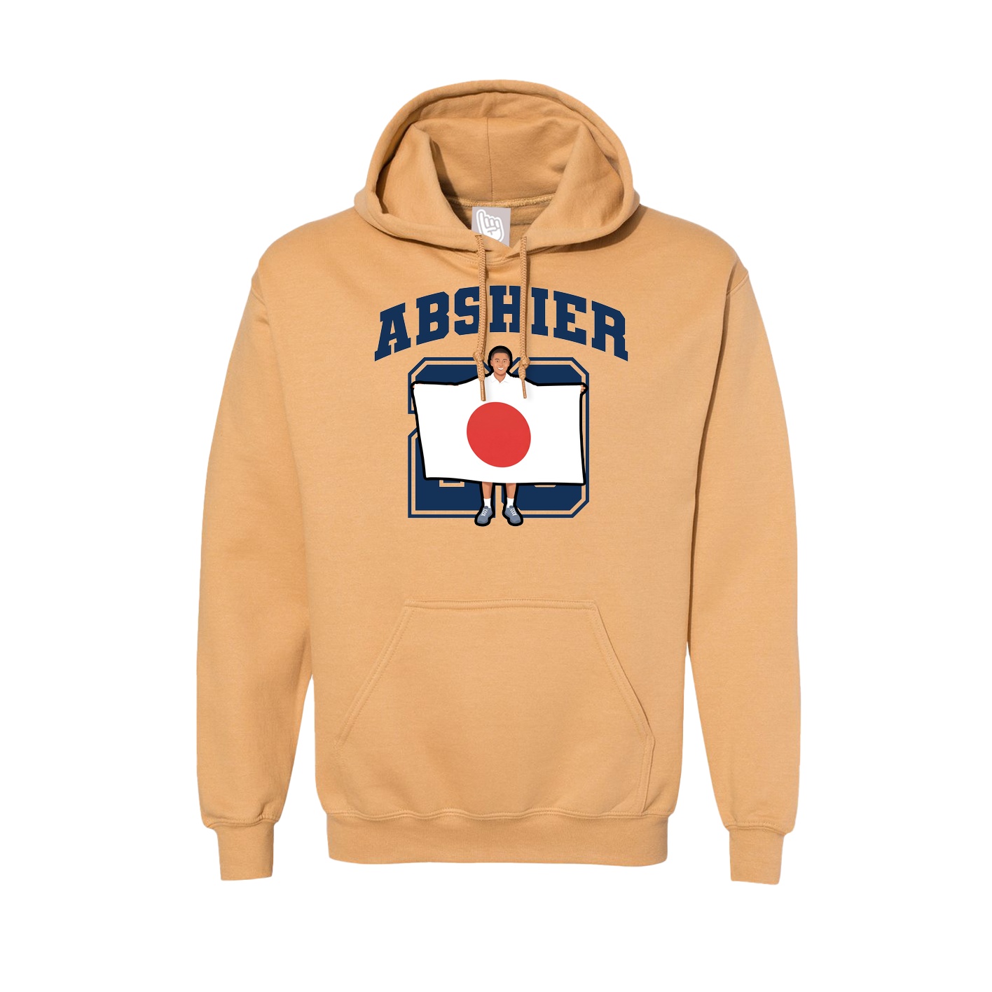 Hoodie — Number in Vegas Gold