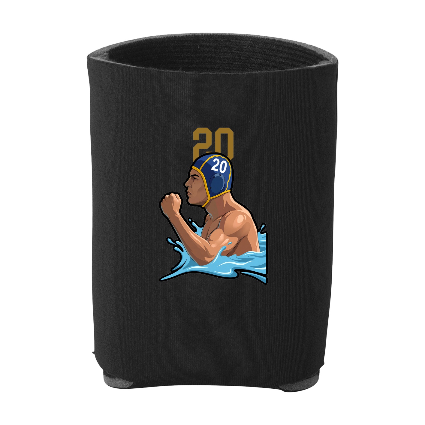 Can Holder — Number Top in Black