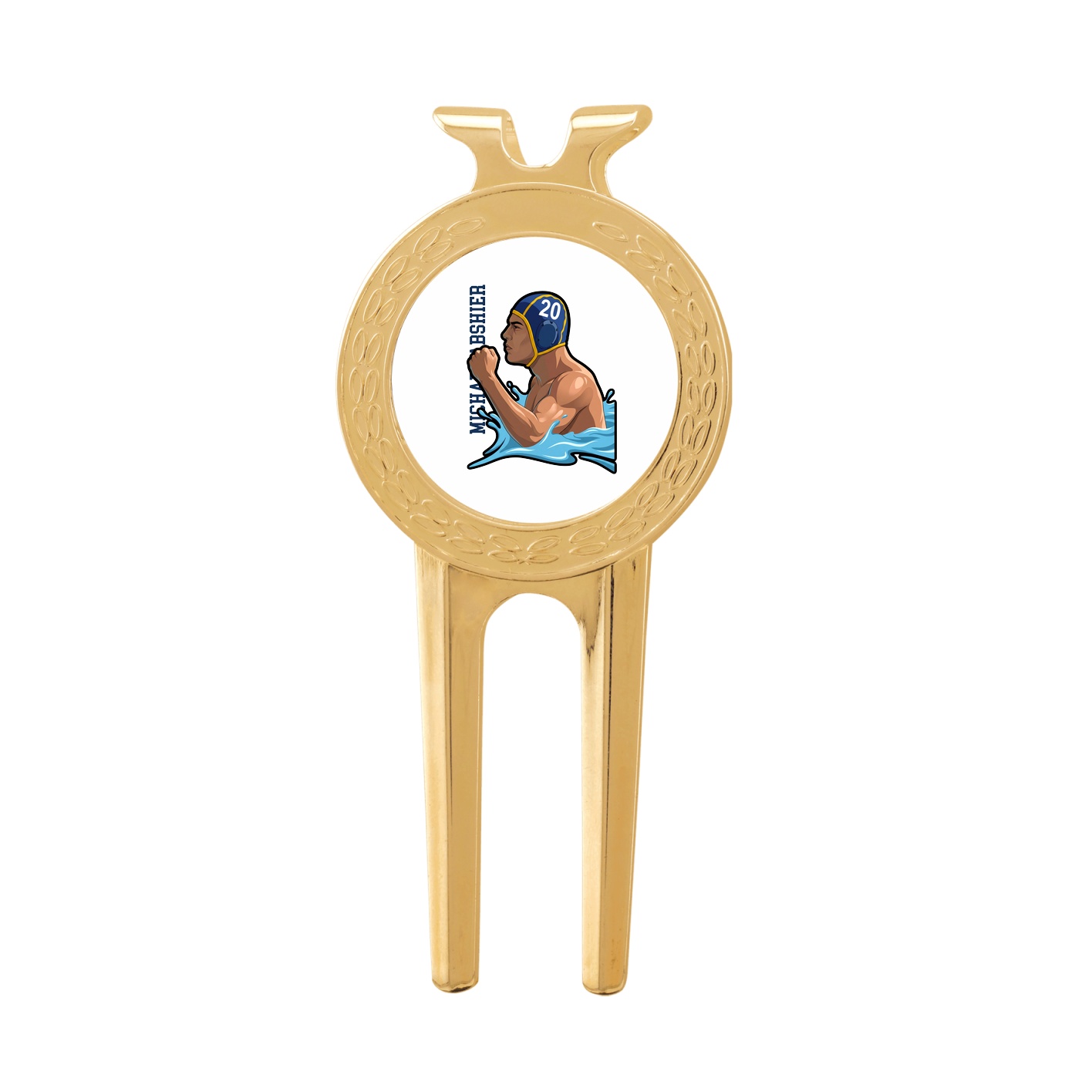 Divot Tool with Ball Marker — Name Vertical in Classic