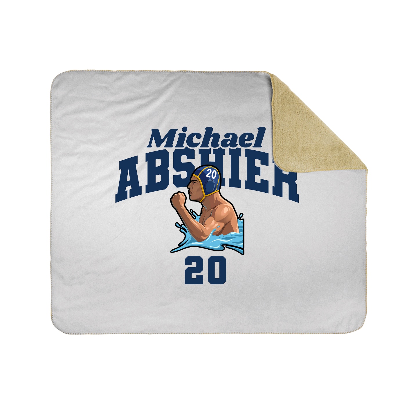 Throw Blanket — Signature Arch in White