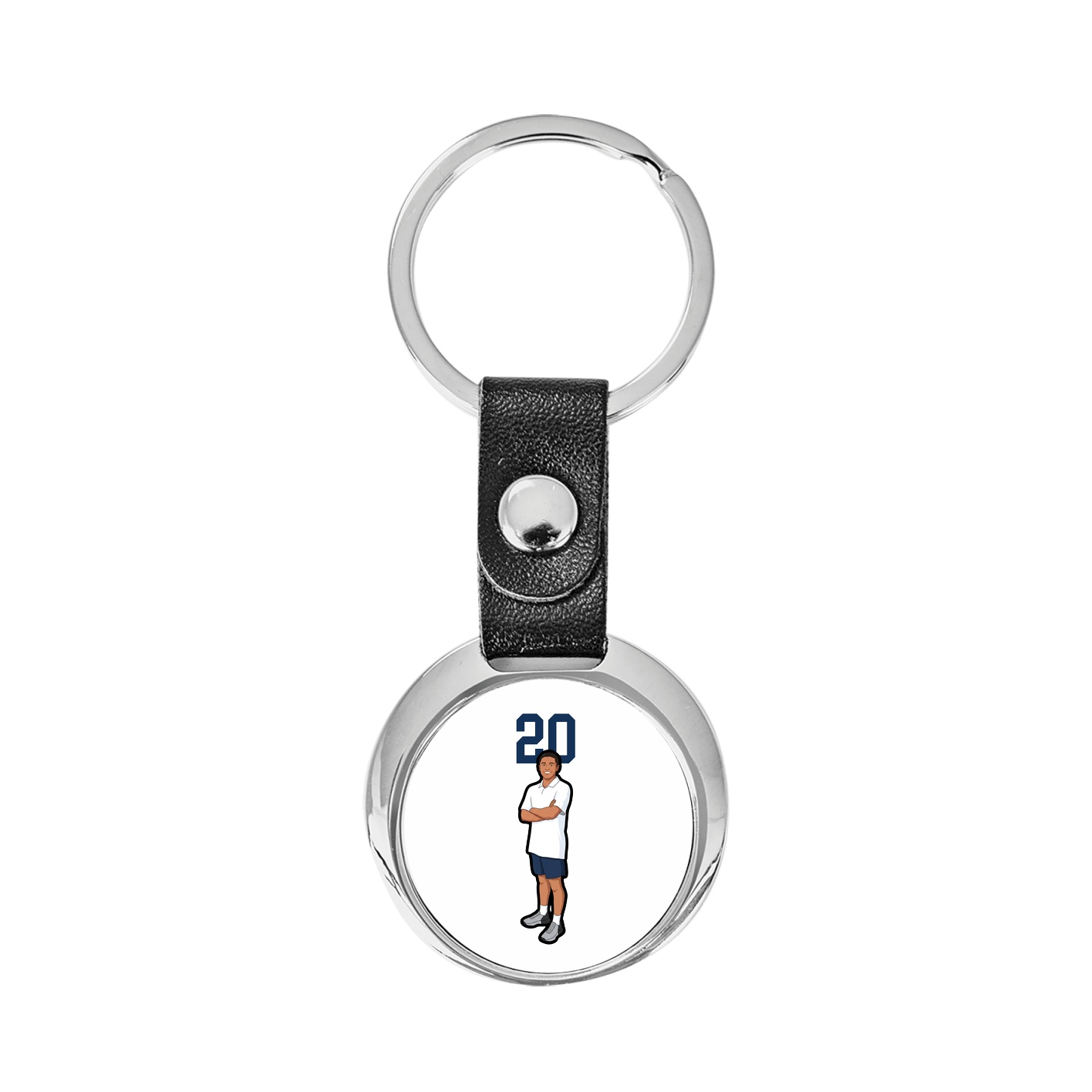 Key Chain — Number Top in Classic