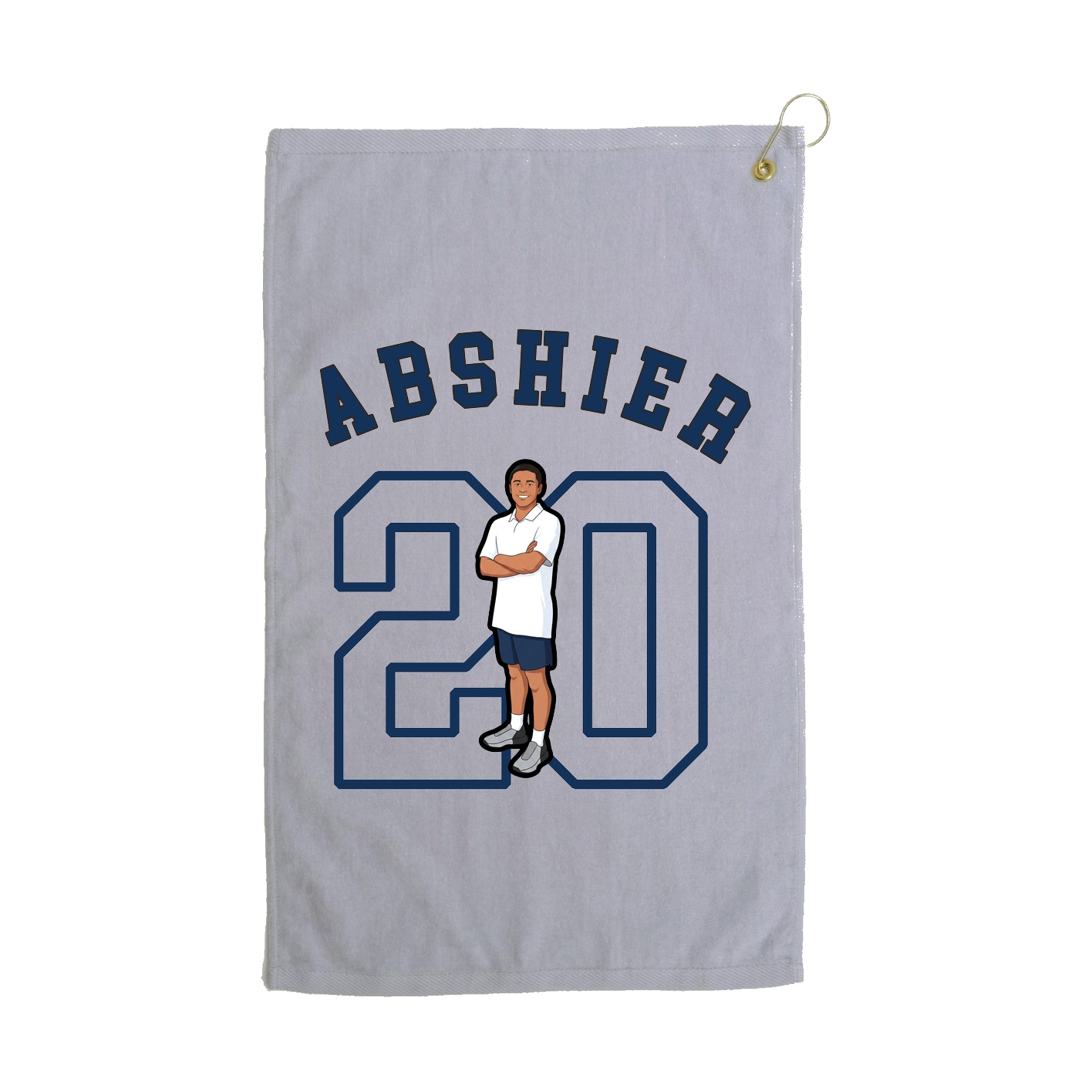 Golf Towel — Shirsey Arch in Grey