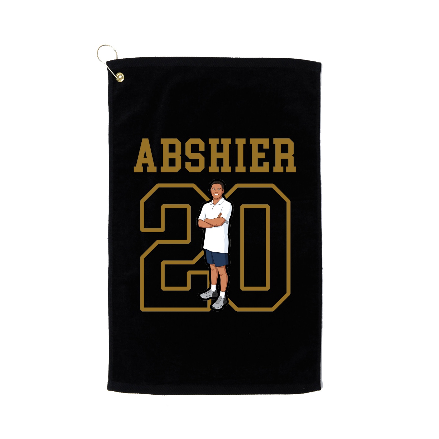 Golf Towel — Shirsey in Black