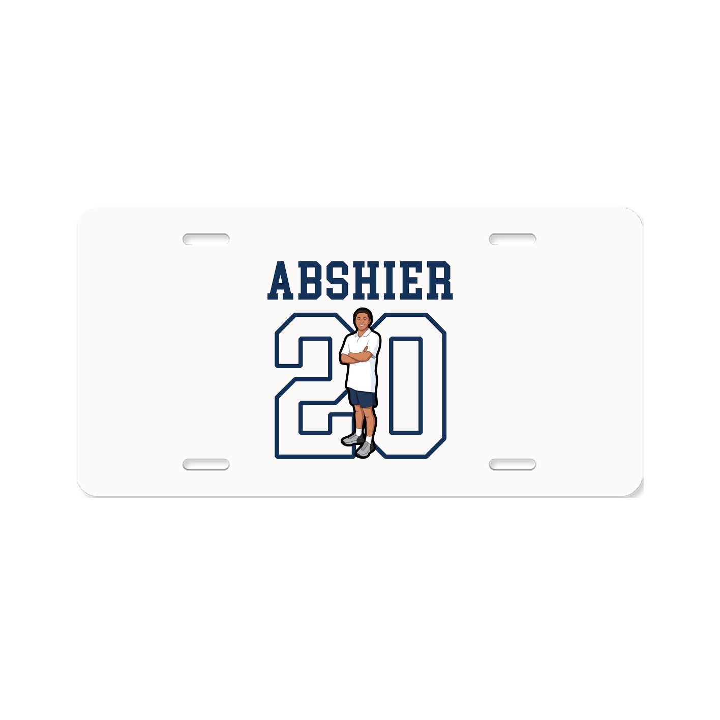 License Plate — Shirsey in Classic