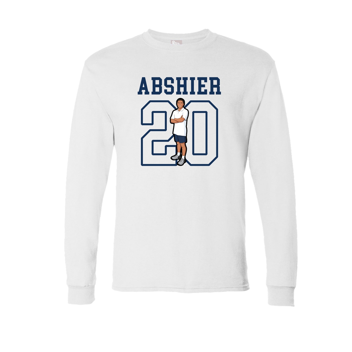 Long Sleeve Tee — Shirsey in White
