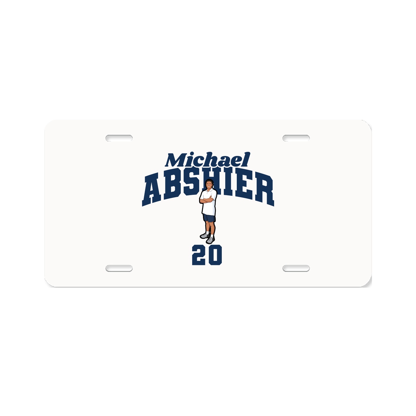 License Plate — Signature Arch in Classic