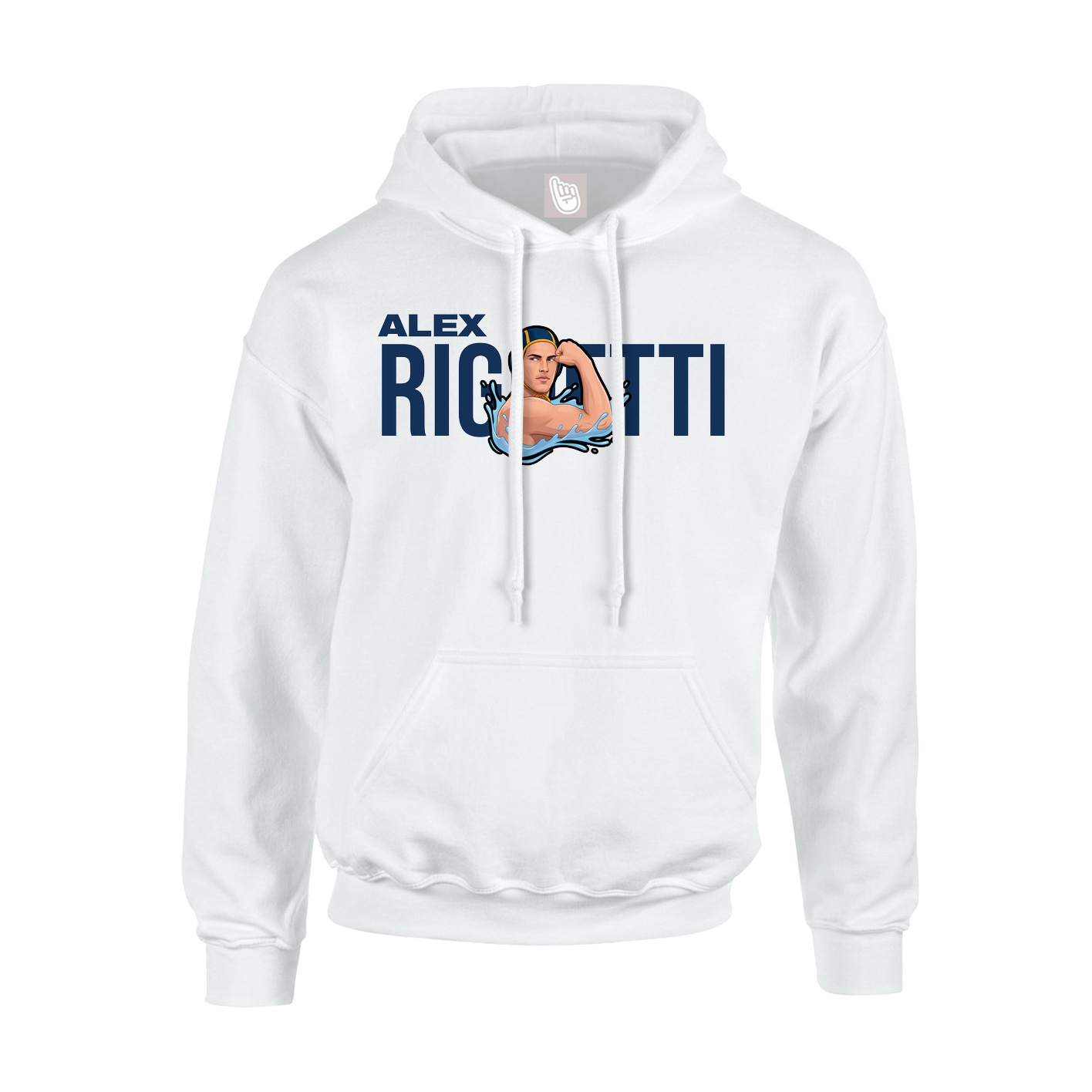 Hoodie — Player Name in White