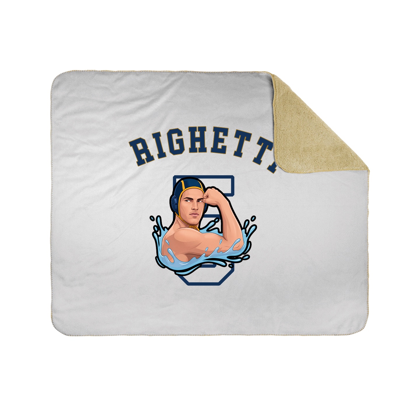Throw Blanket — Shirsey Arch in White