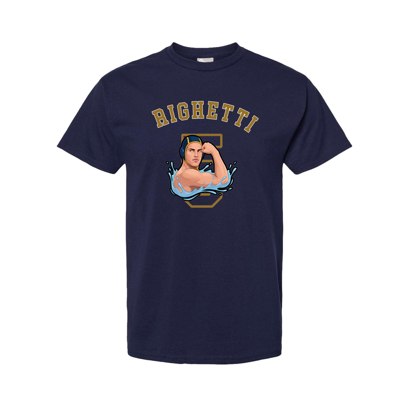Youth Tee — Shirsey Arch in Navy