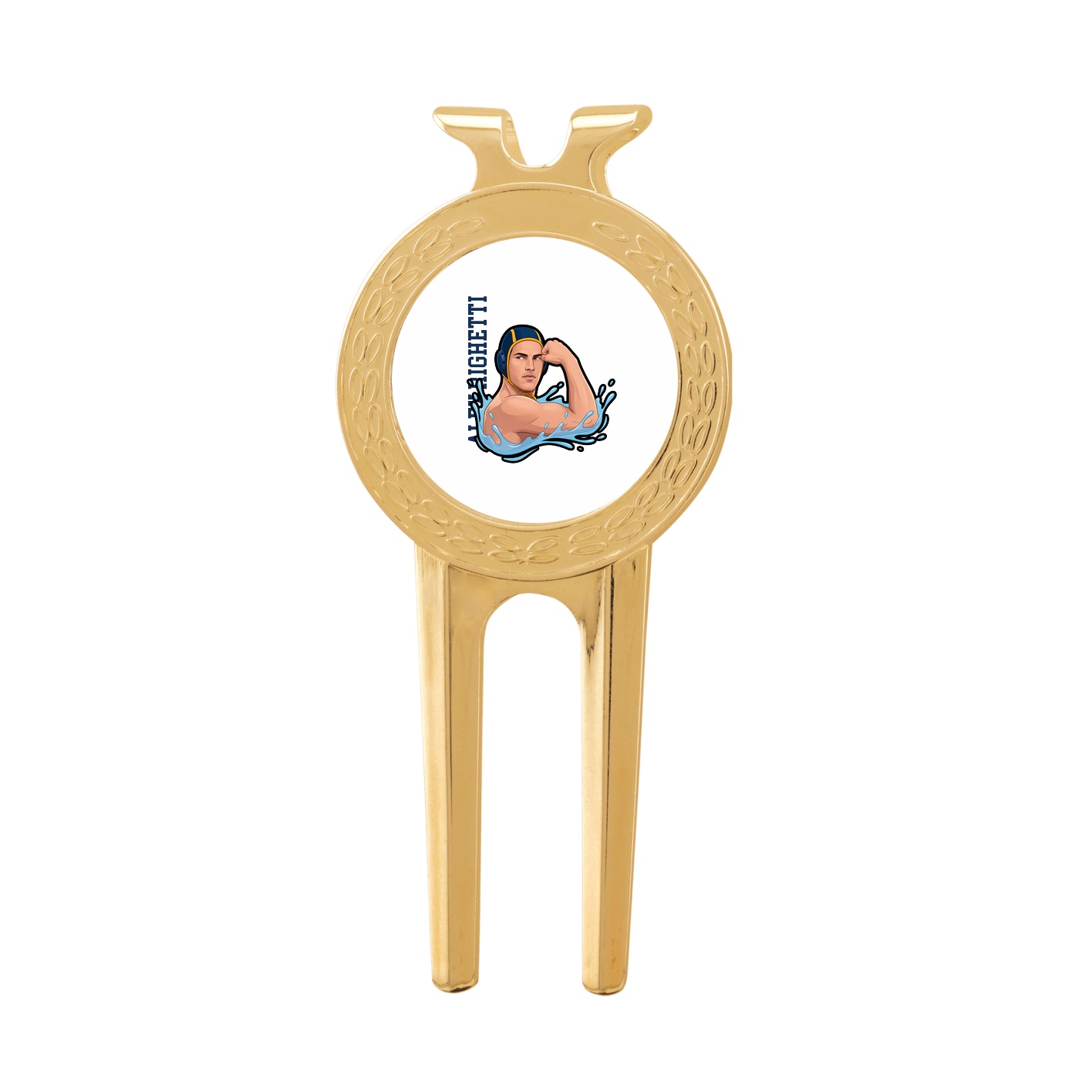 Divot Tool with Ball Marker — Name Vertical in Classic