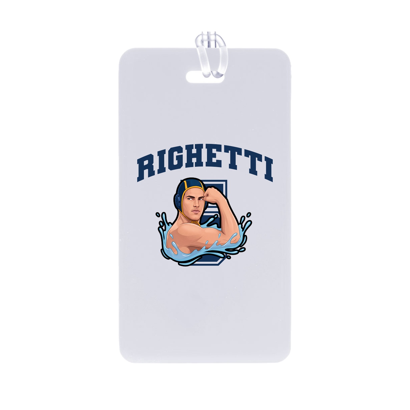 Bag Tag — Number in Classic