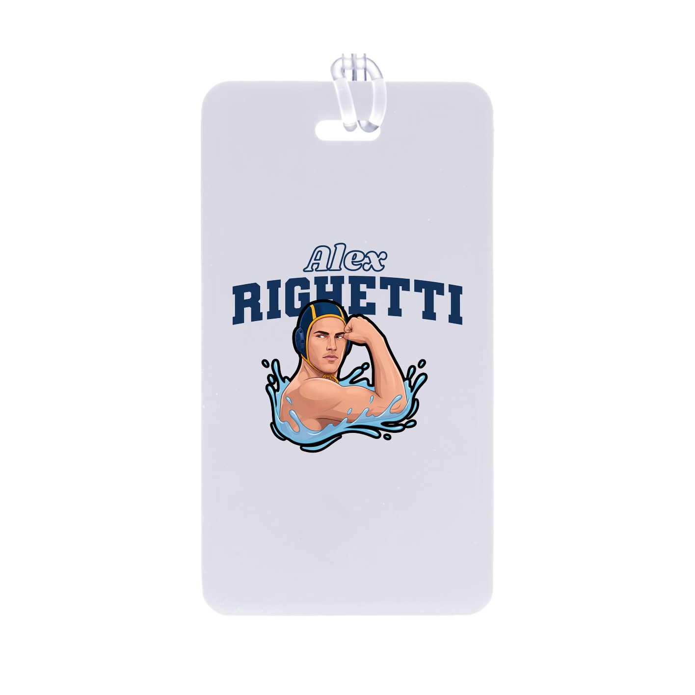 Bag Tag — Name Arch in Classic