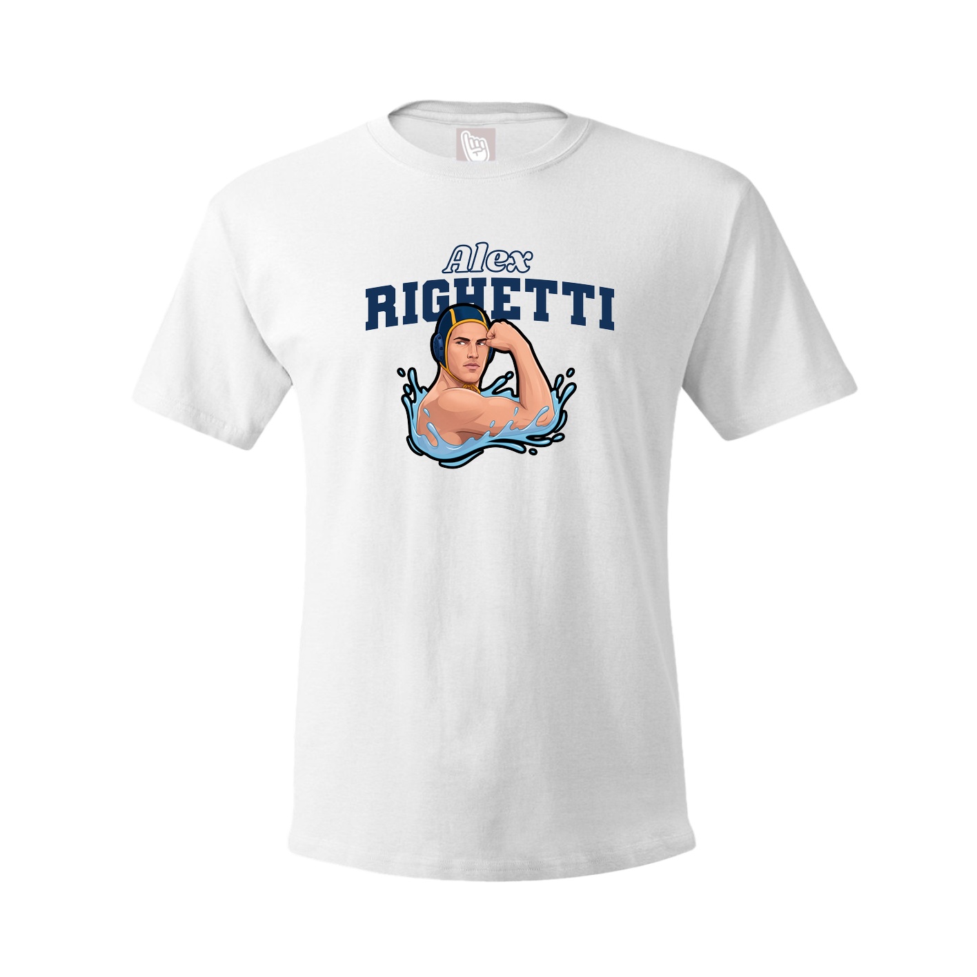 Tee — Name Arch in White