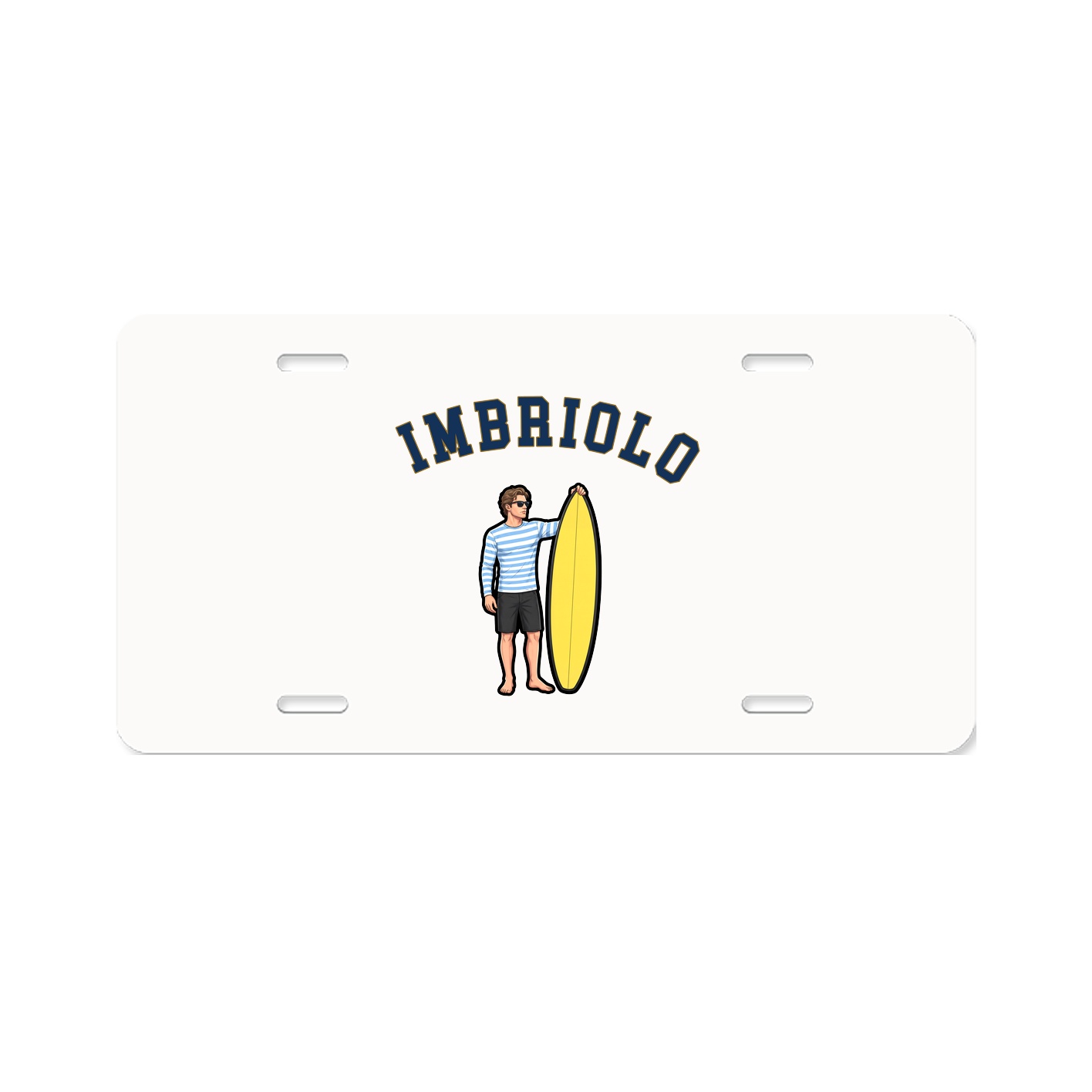 License Plate — Shirsey Arch in Classic