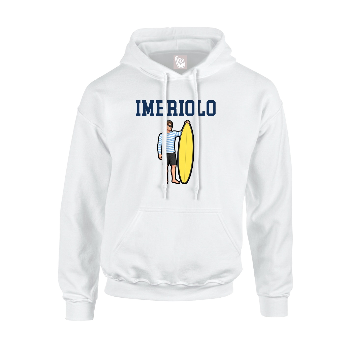 Youth Hoodie — Shirsey in White