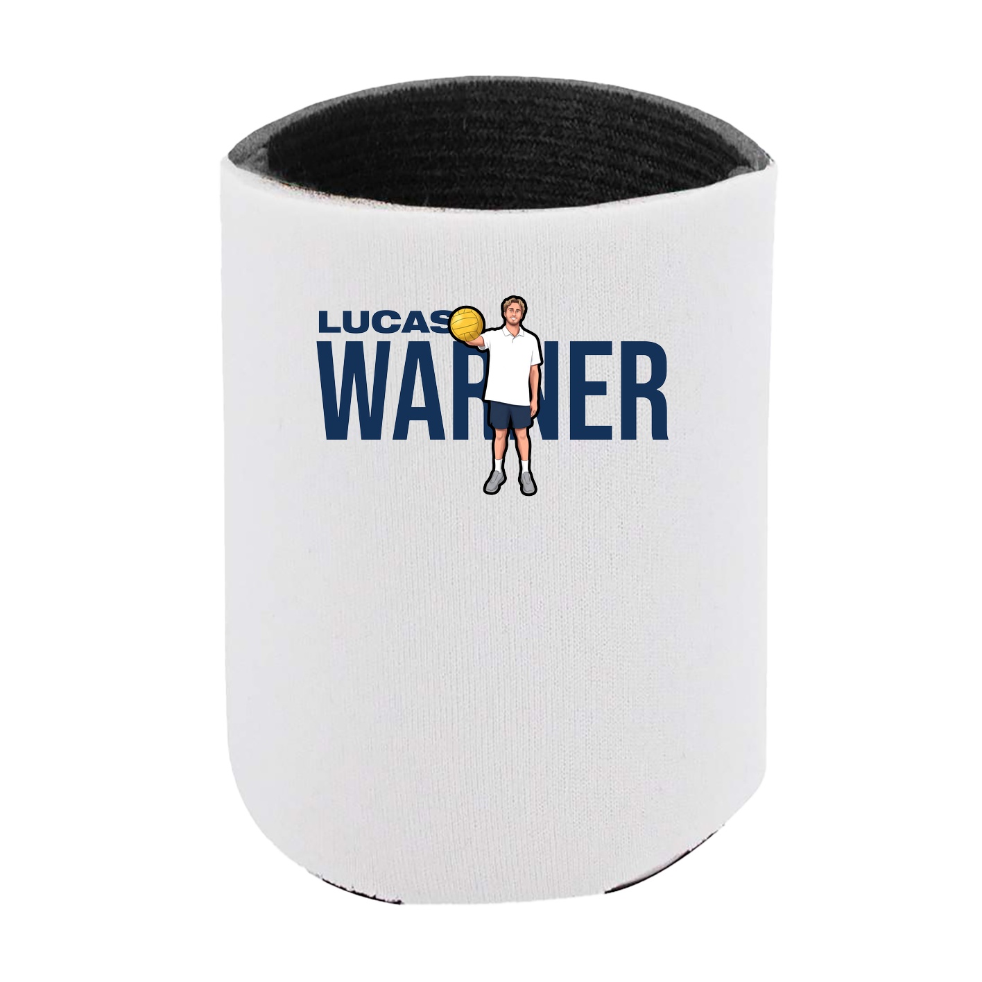 Can Holder — Player Name in White
