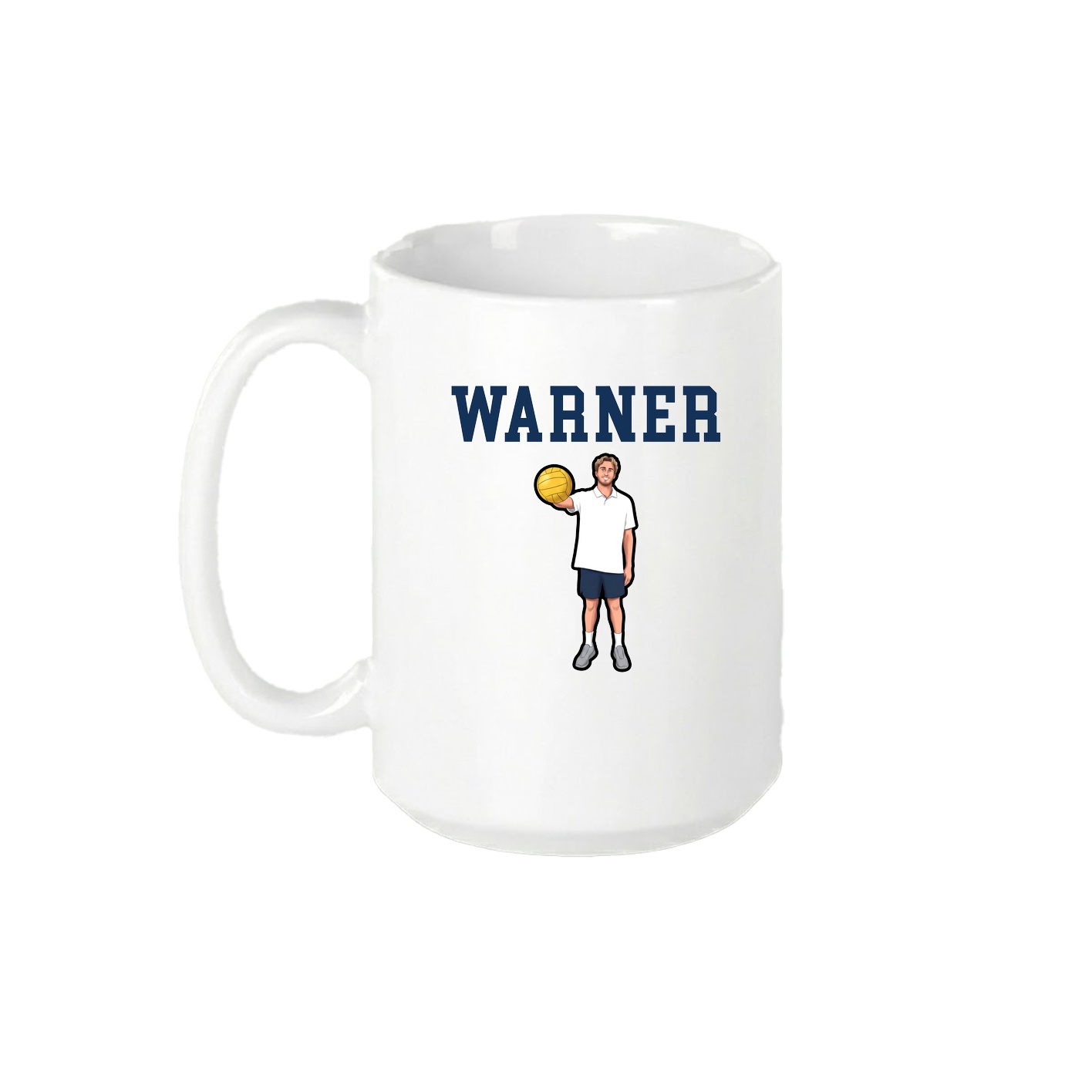 15oz Coffee Mug — Shirsey in White