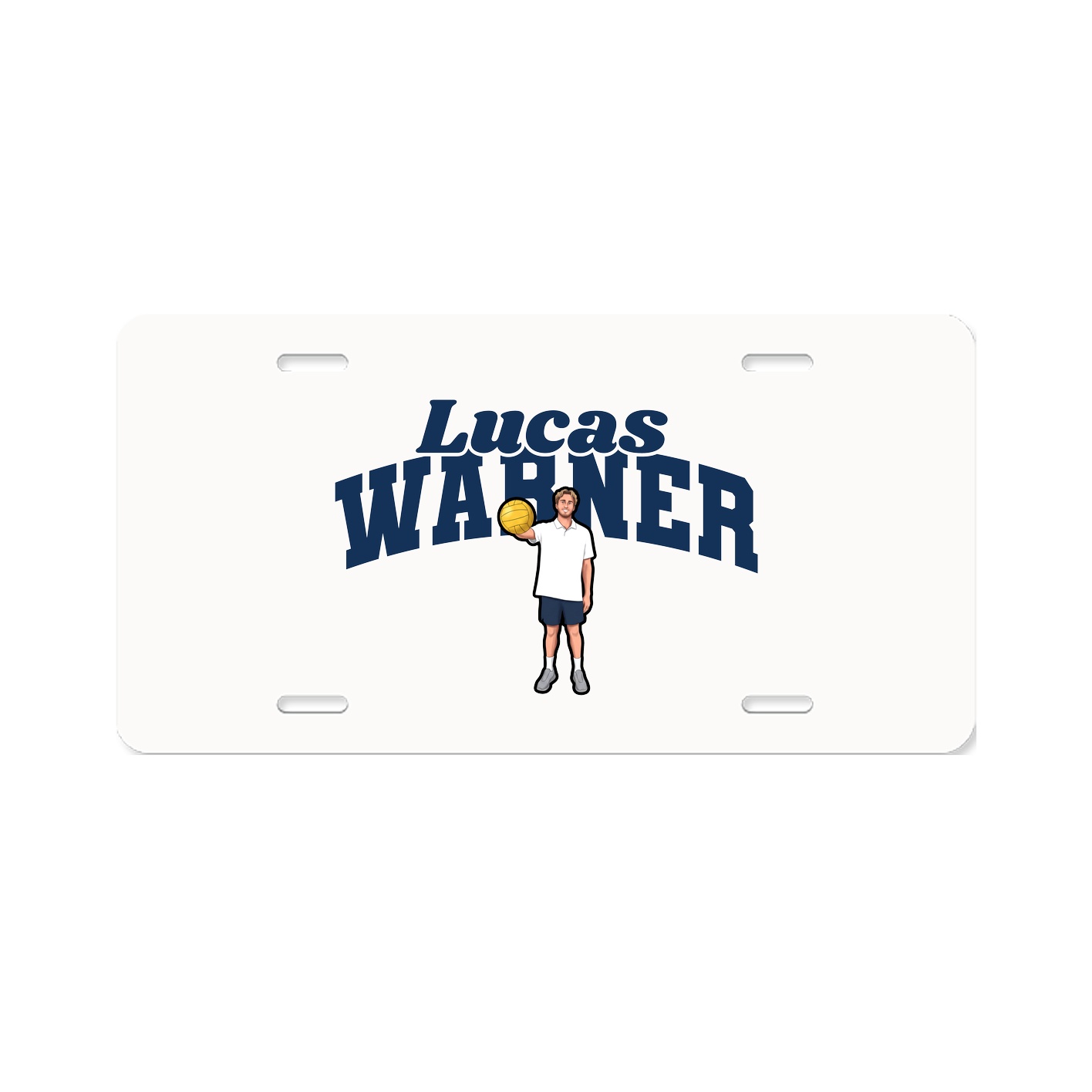 License Plate — Signature Arch in Classic