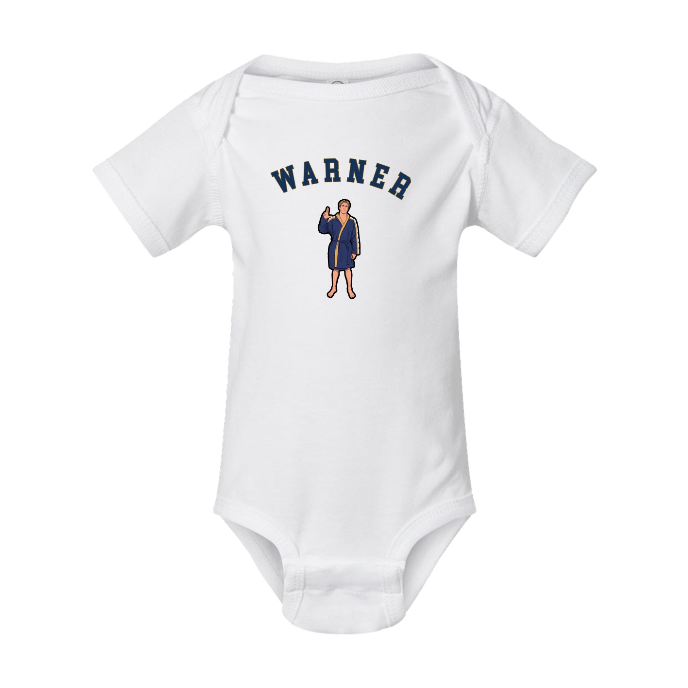 Baby Onesie — Shirsey Arch in White