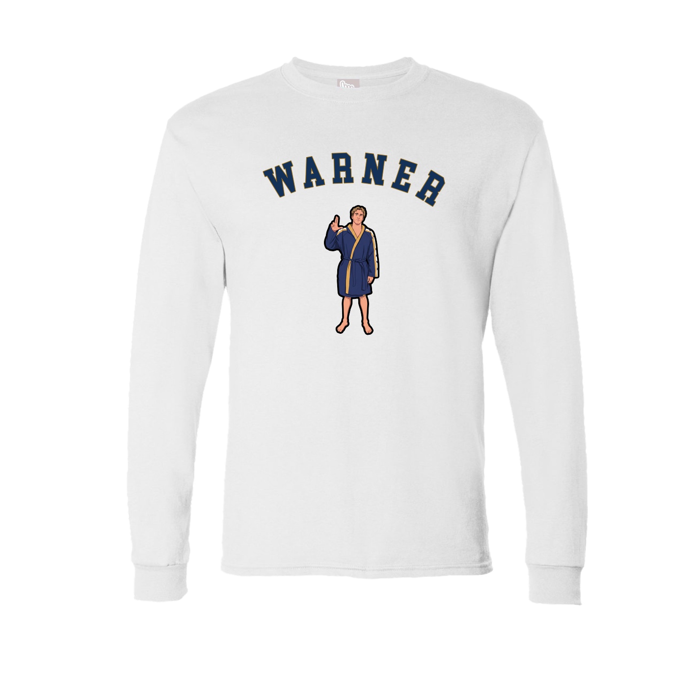 Long Sleeve Tee — Shirsey Arch in White