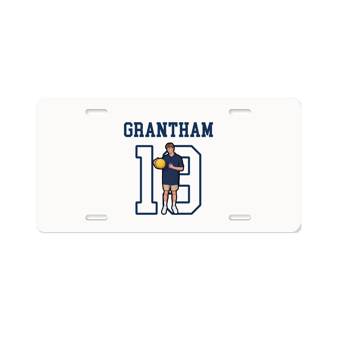 License Plate — Shirsey in Classic