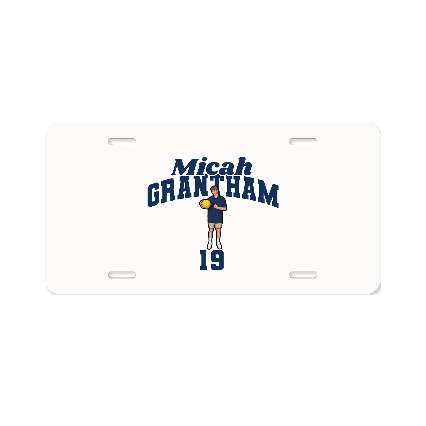 License Plate — Signature Arch in Classic