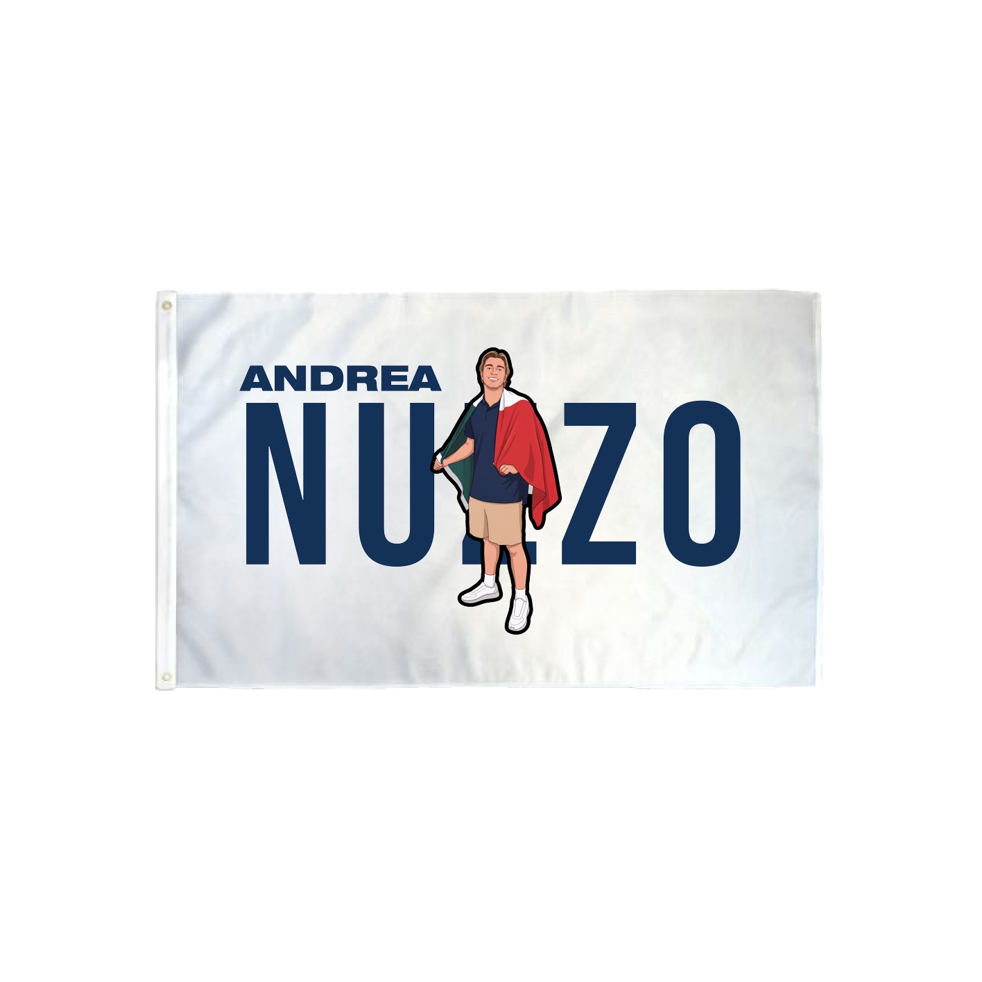 3x5 Flag — Player Name in Classic