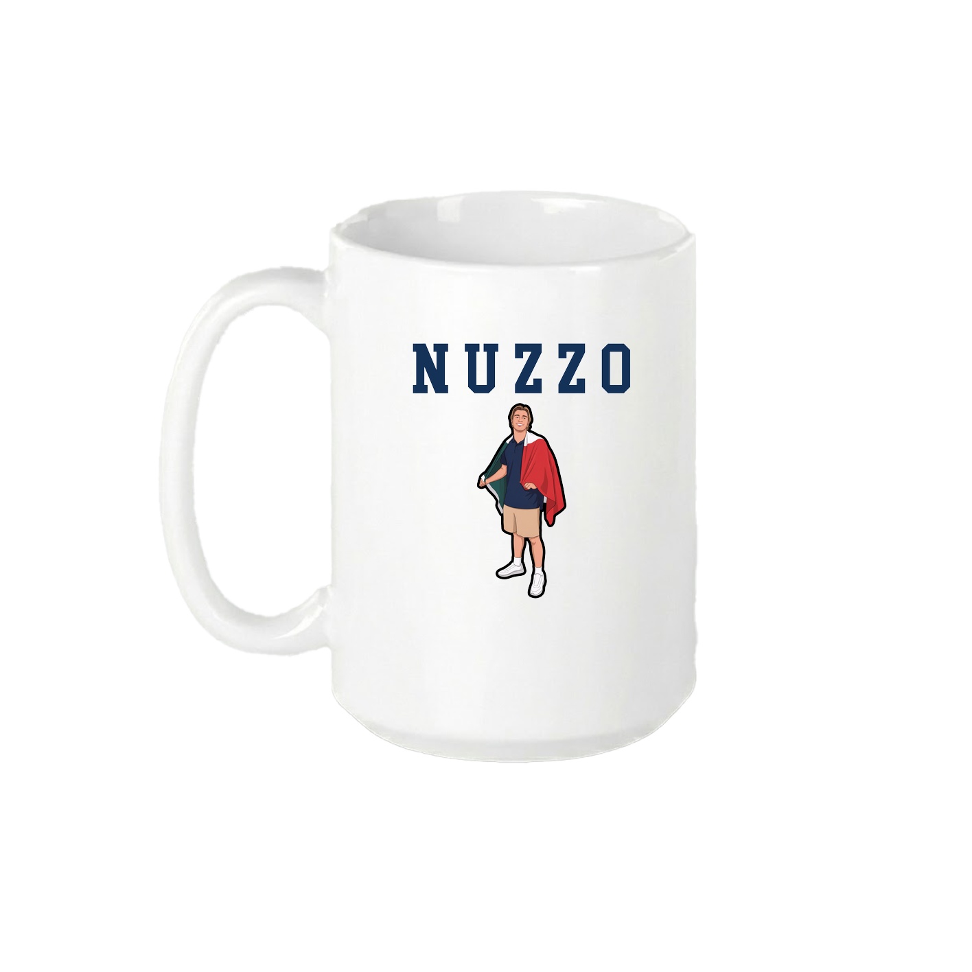 15oz Coffee Mug — Shirsey in White