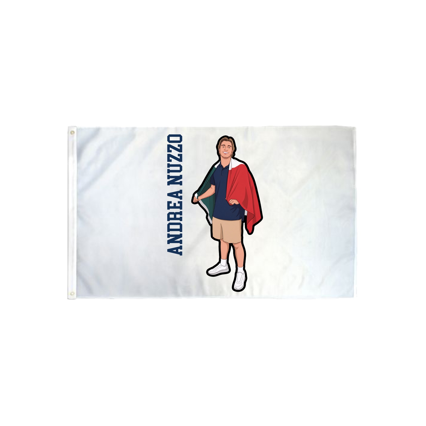 3x5 Flag — Name Vertical in Classic