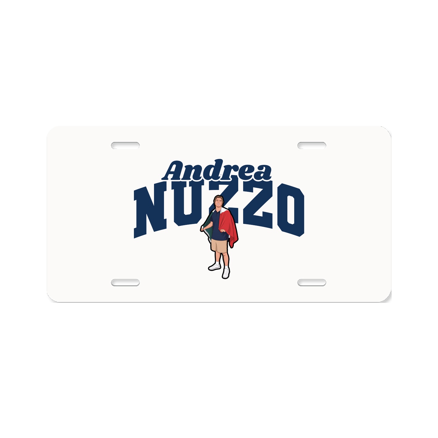 License Plate — Signature Arch in Classic