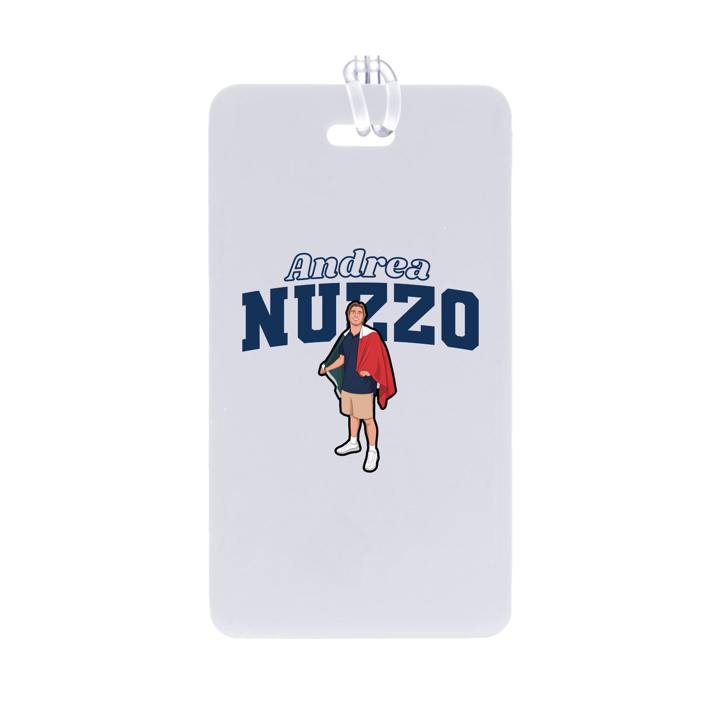 Bag Tag — Name Arch in Classic