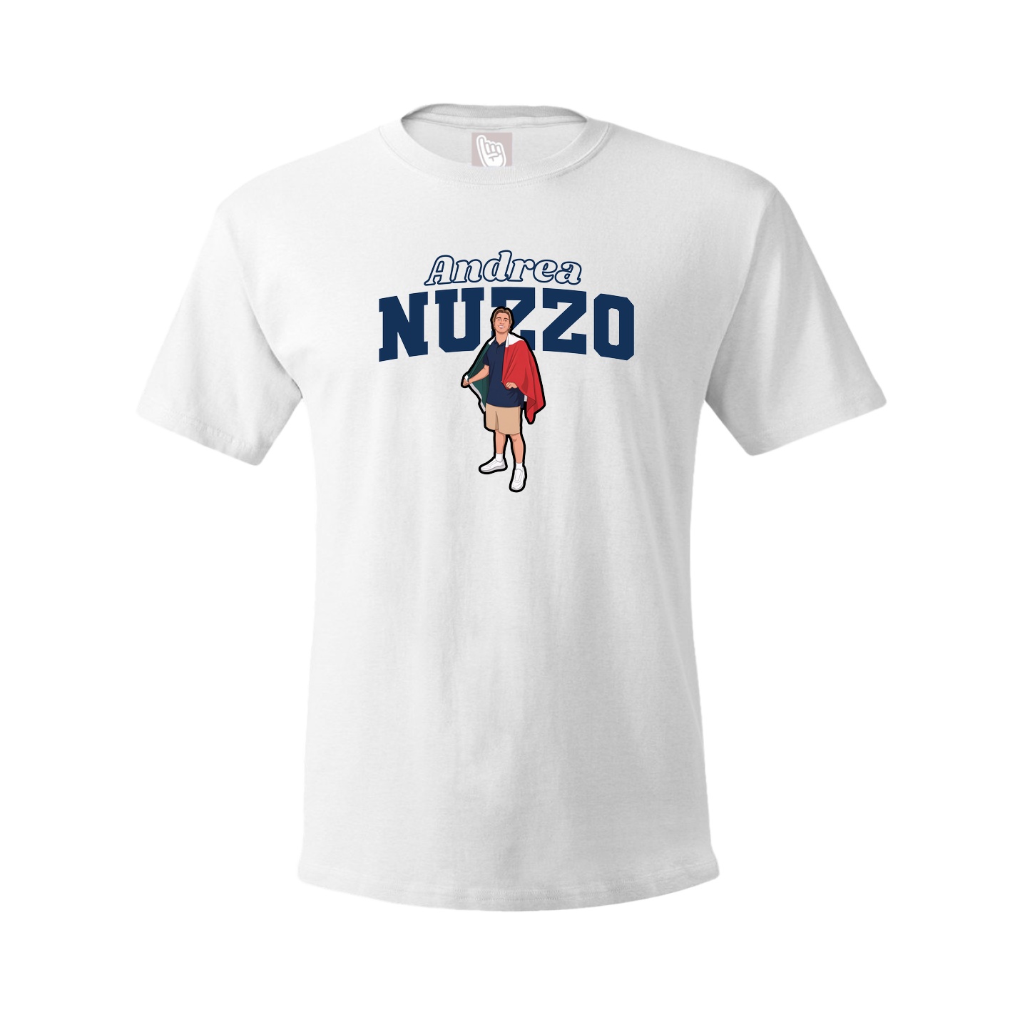 Tee — Name Arch in White