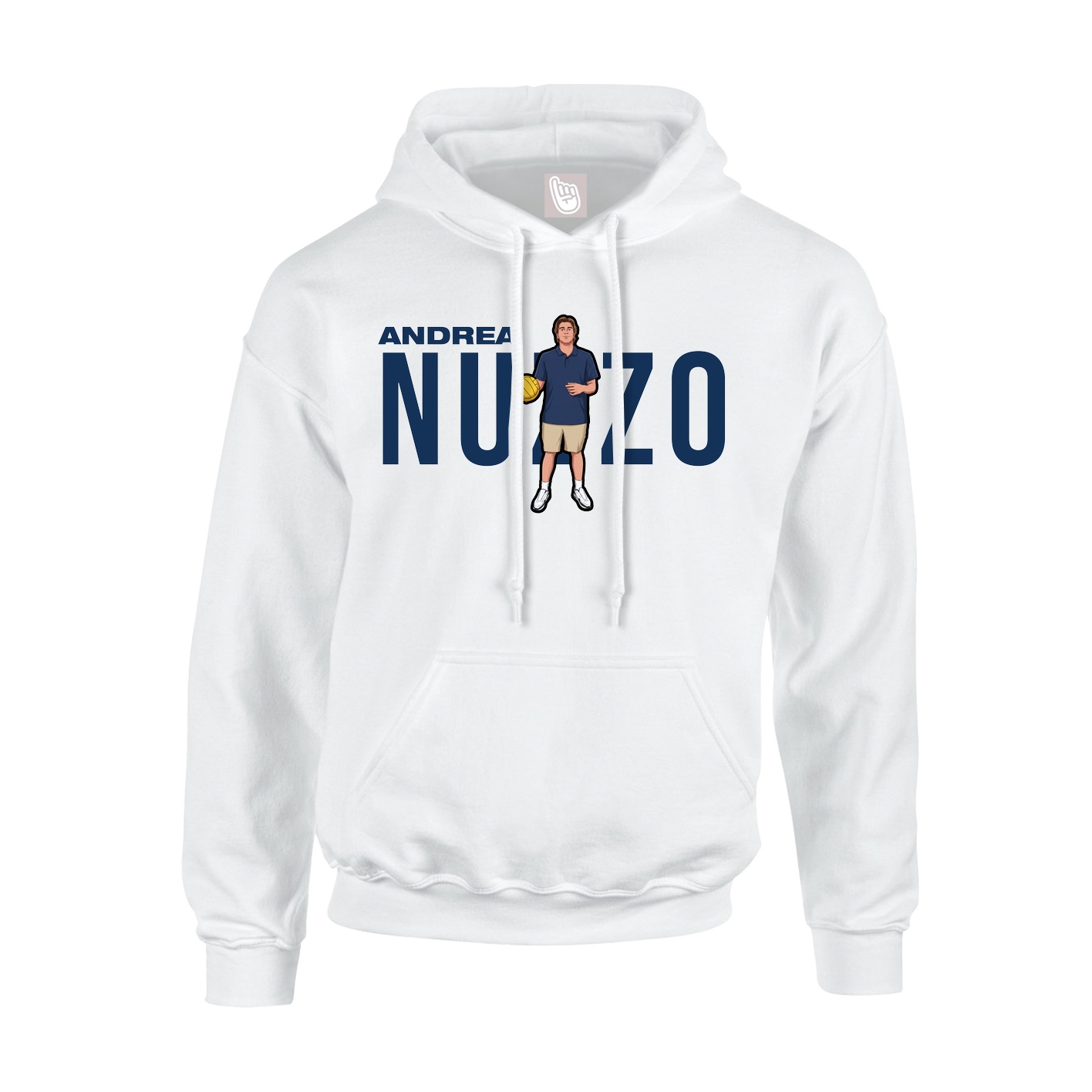 Hoodie — Player Name in White