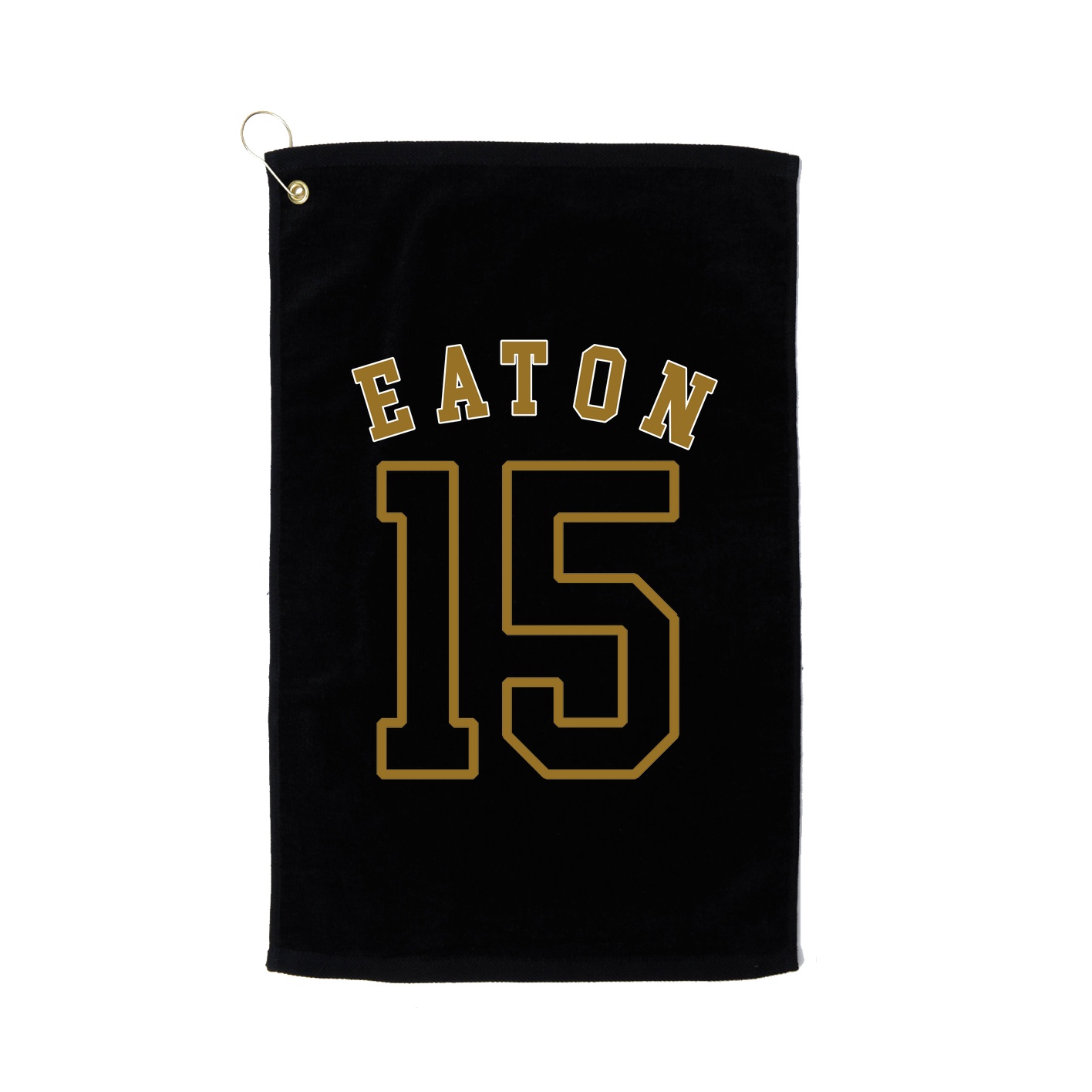 Golf Towel — Shirsey Arch in Black