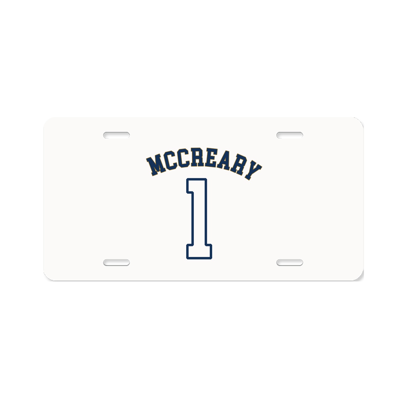 License Plate — Shirsey Arch in Classic