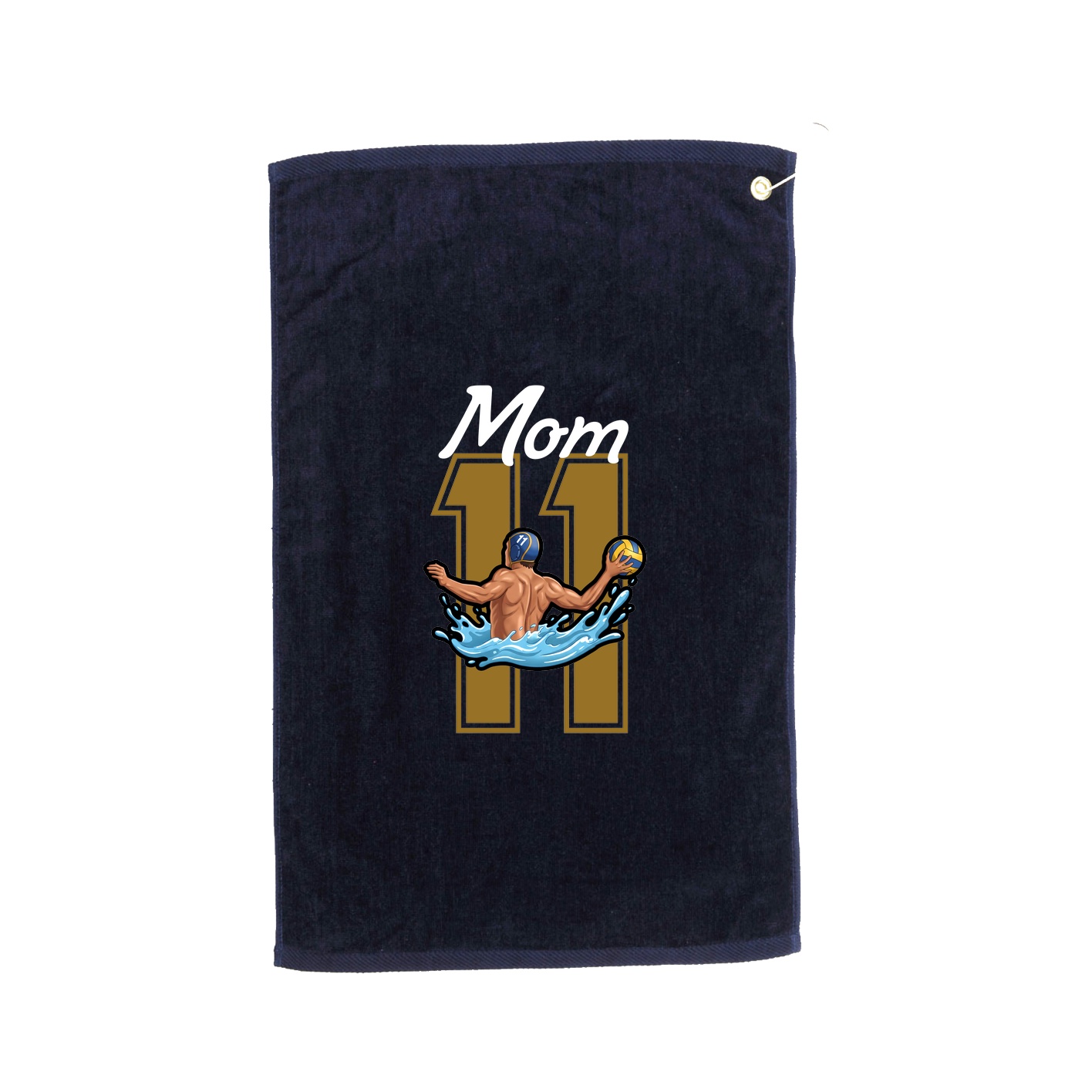 Golf Towel — Mothers Day Shirsey in Navy