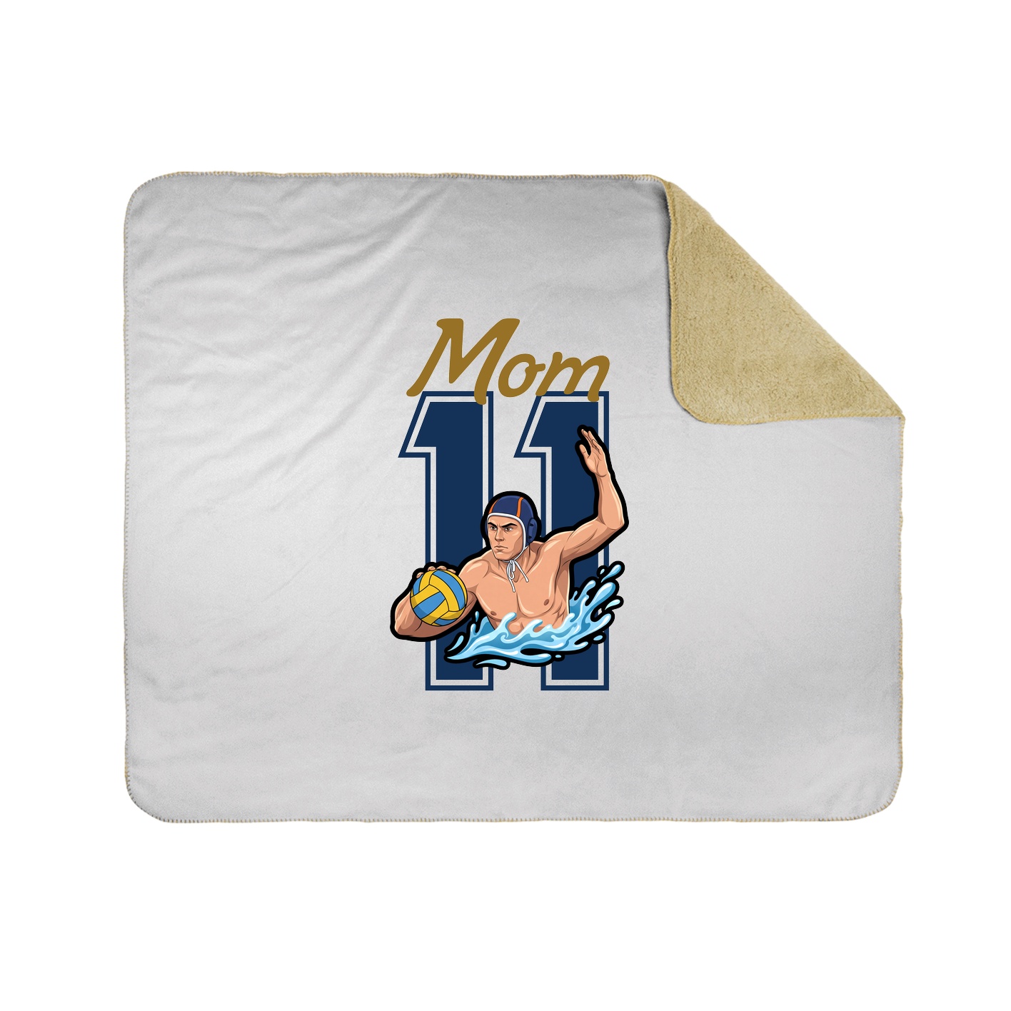 Throw Blanket — Mothers Day Shirsey in White