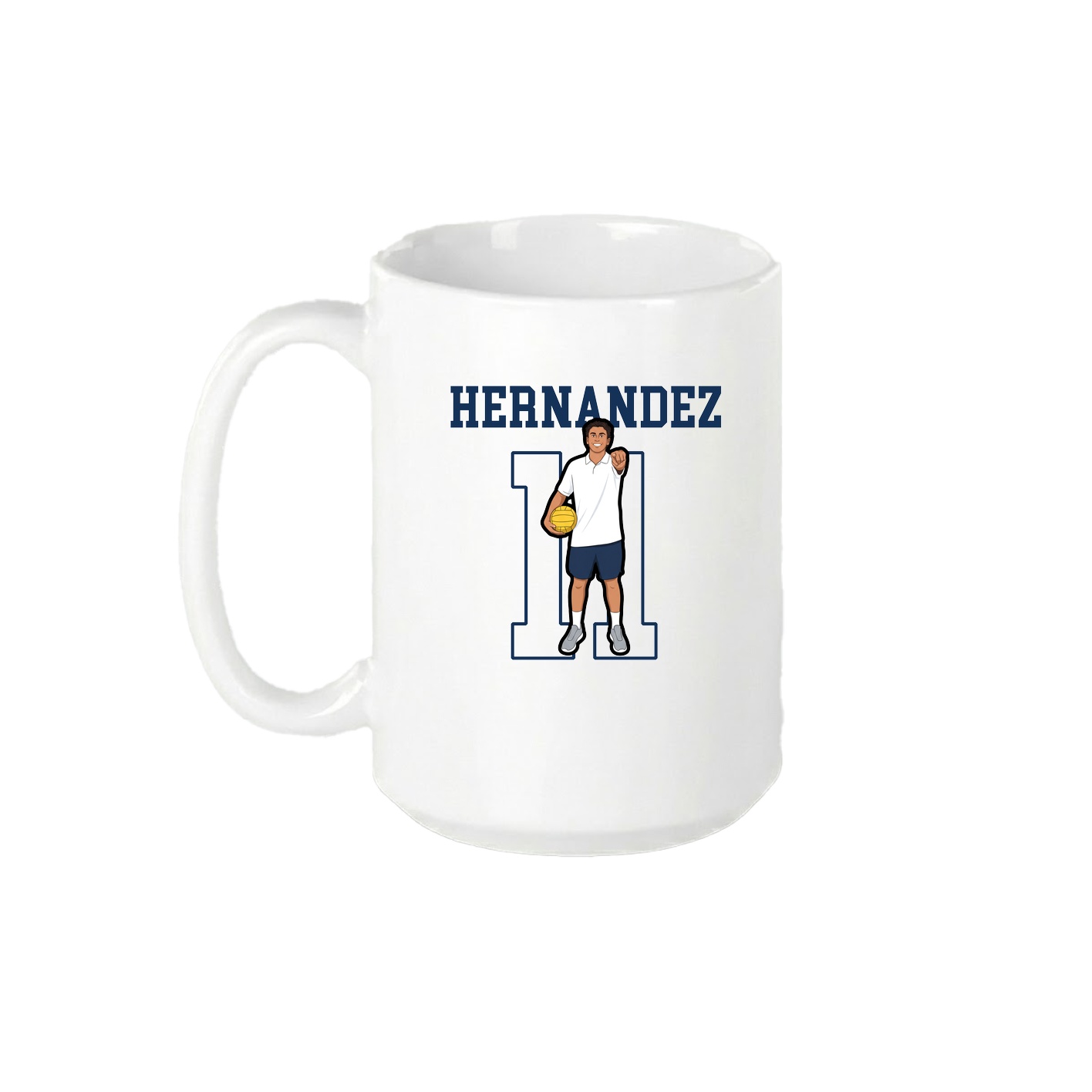 15oz Coffee Mug — Shirsey in White