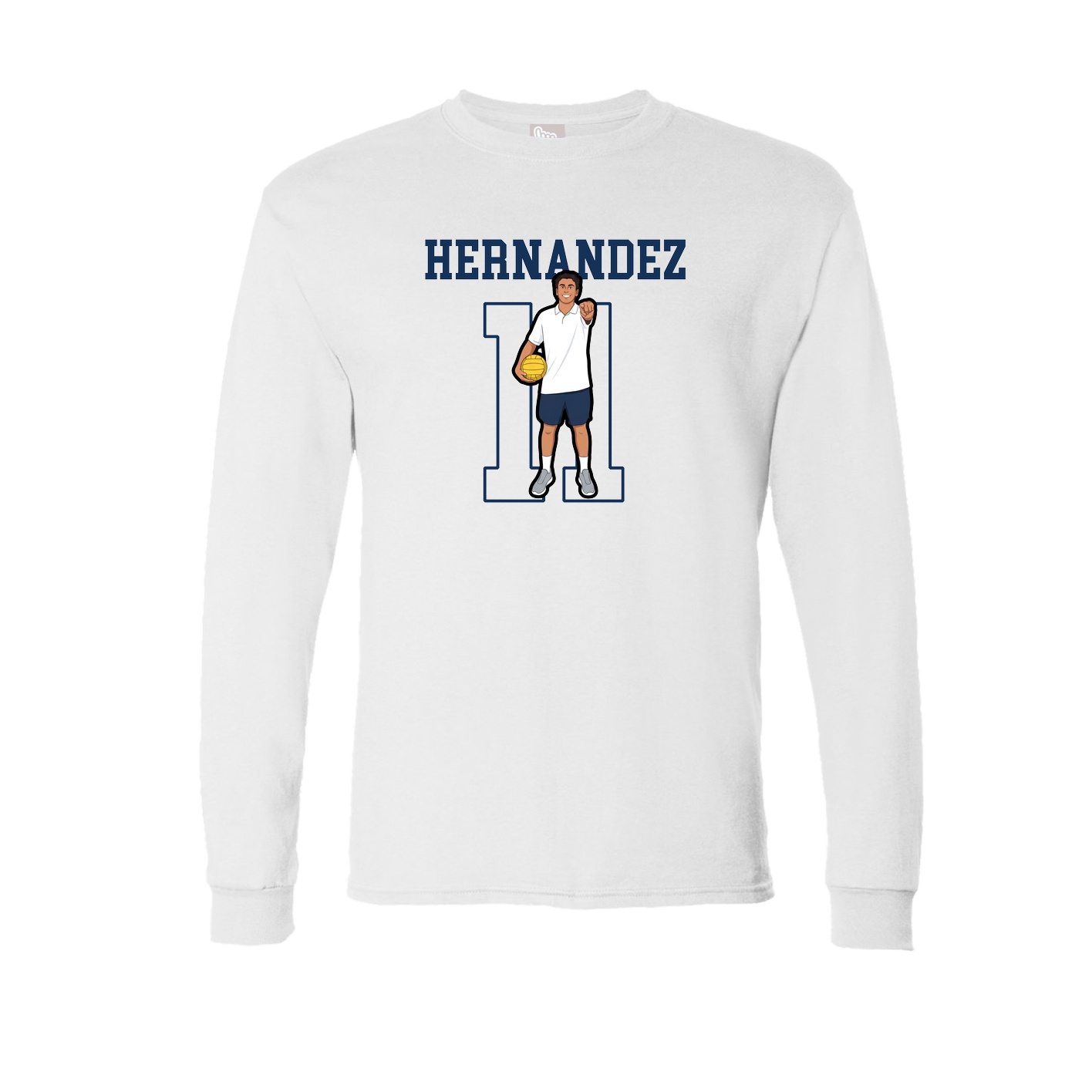 Long Sleeve Tee — Shirsey in White