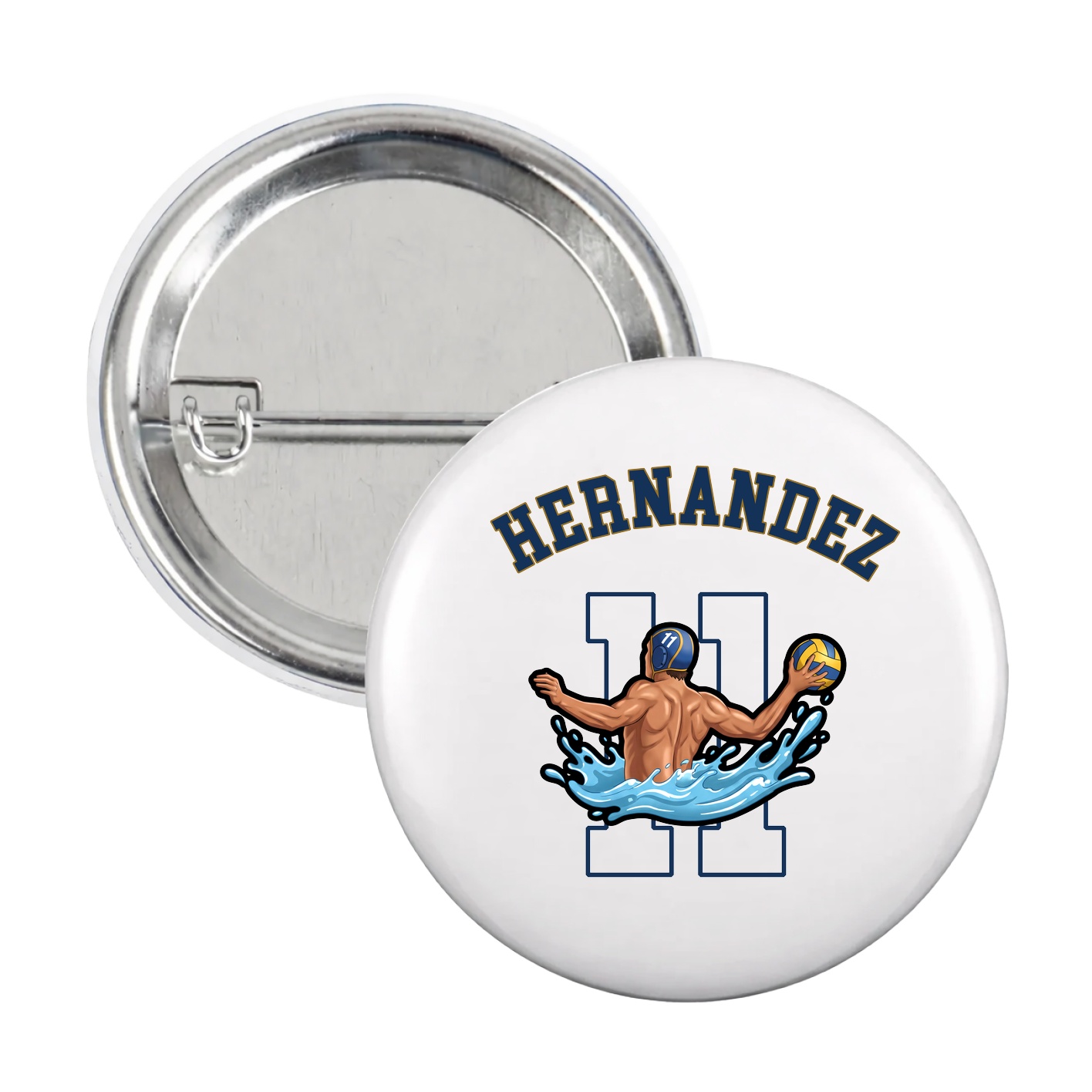 Game Day Button — Shirsey Arch in White