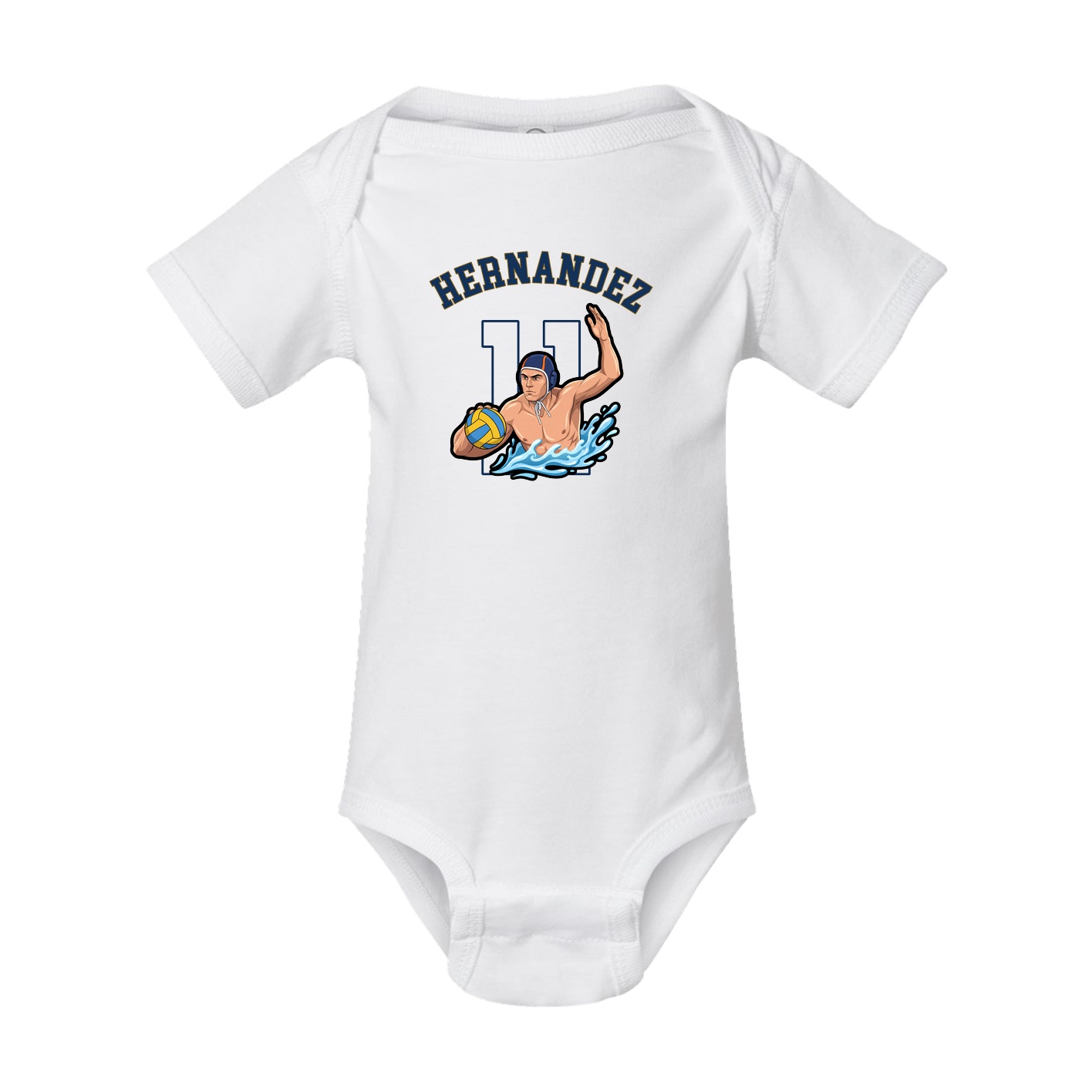 Baby Onesie — Shirsey Arch in White
