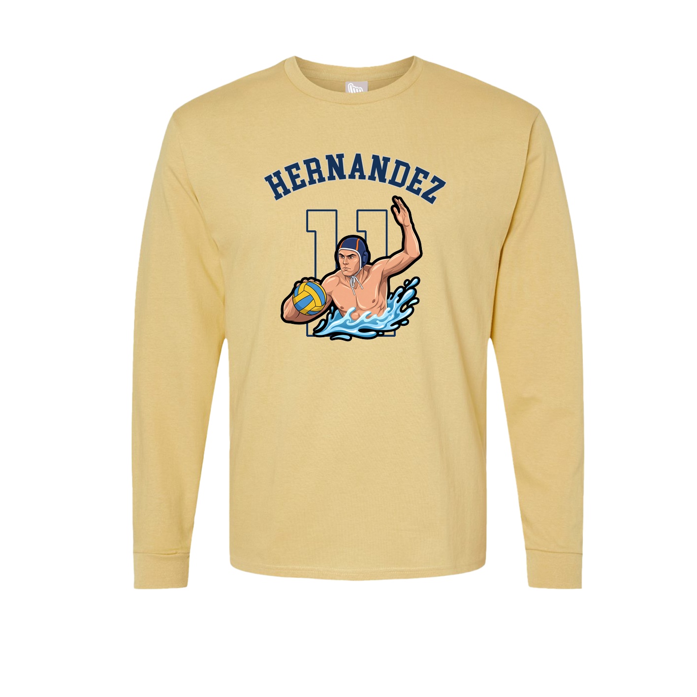 Long Sleeve Tee — Shirsey Arch in Vegas Gold