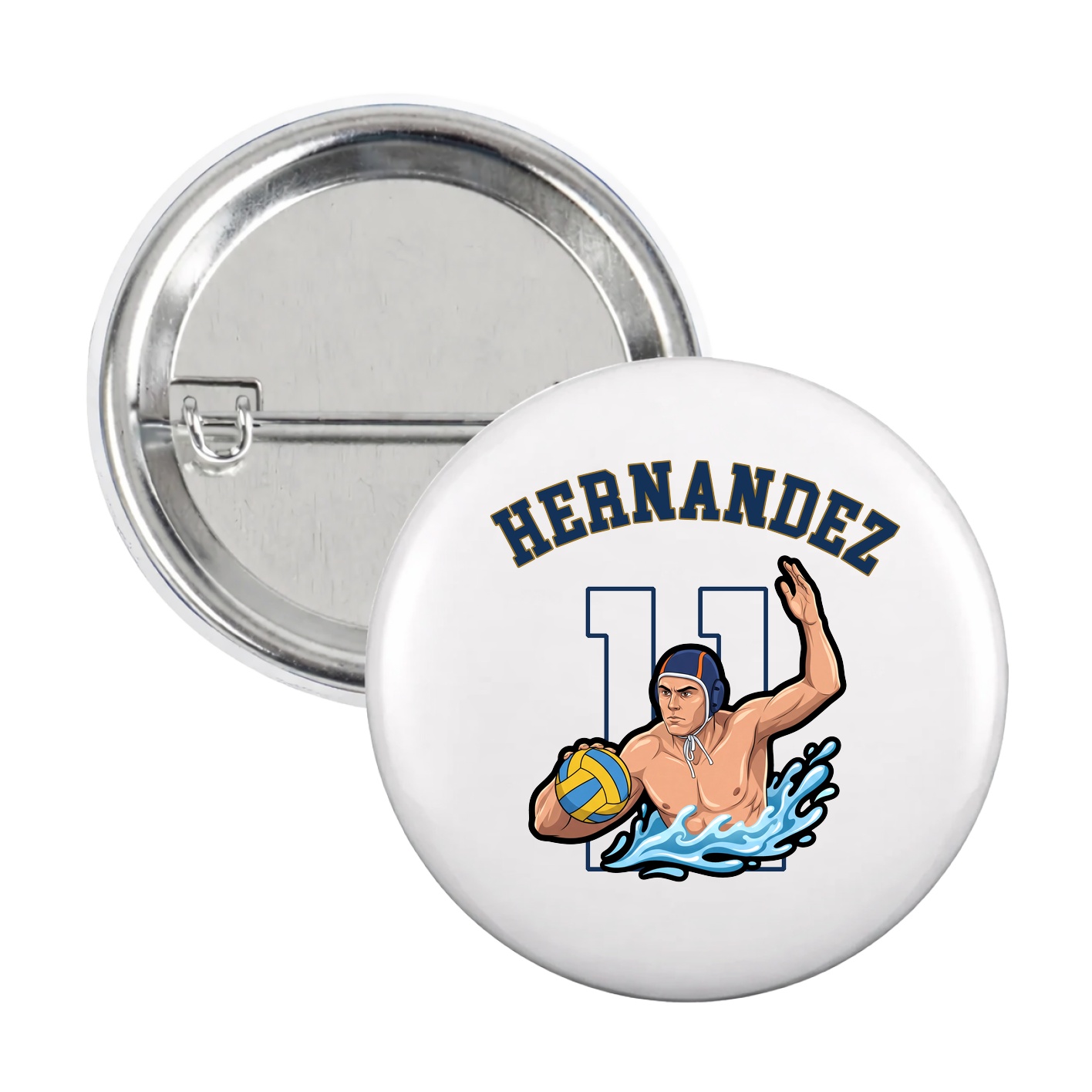 Game Day Button — Shirsey Arch in White