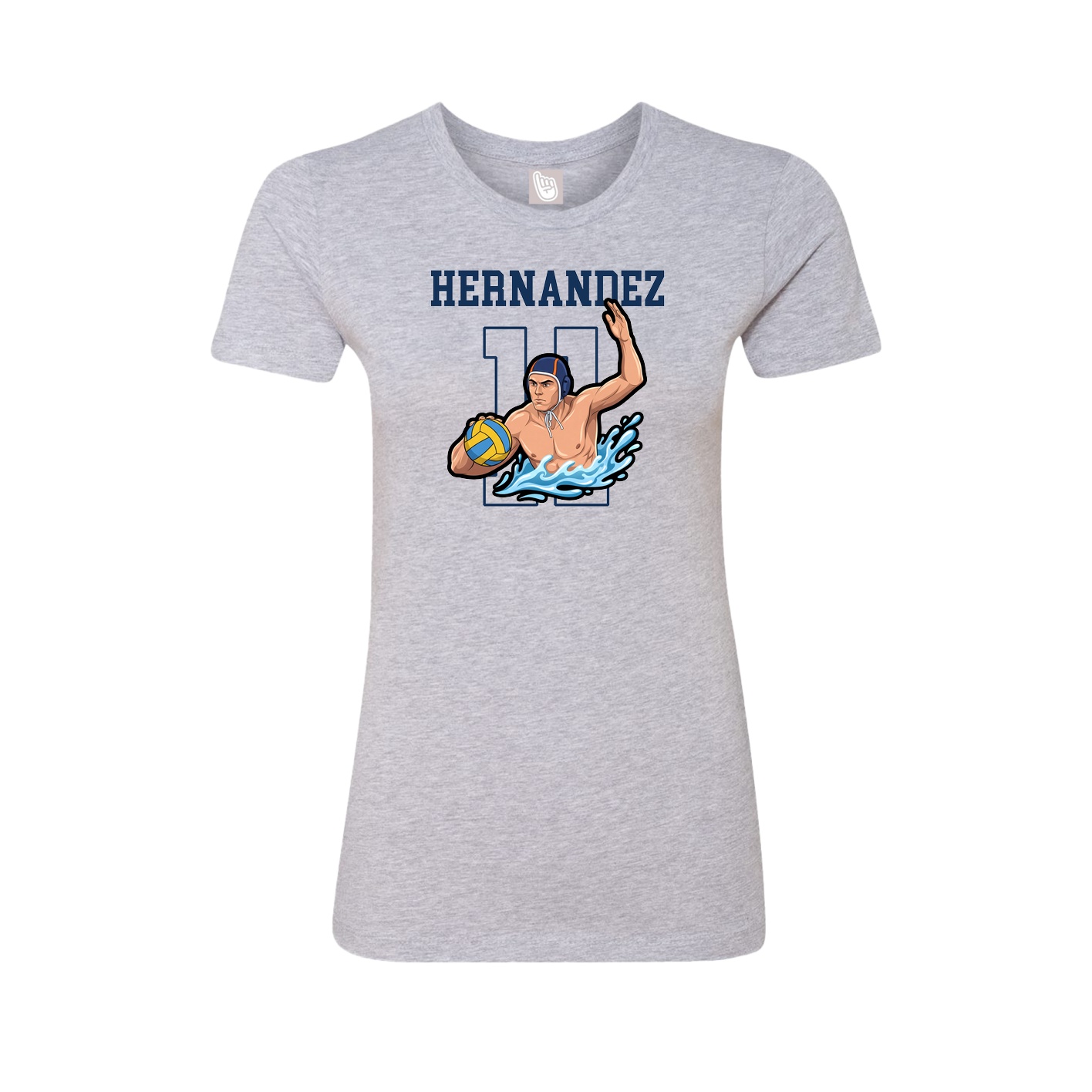 Fitted Women's Tee — Shirsey in Grey