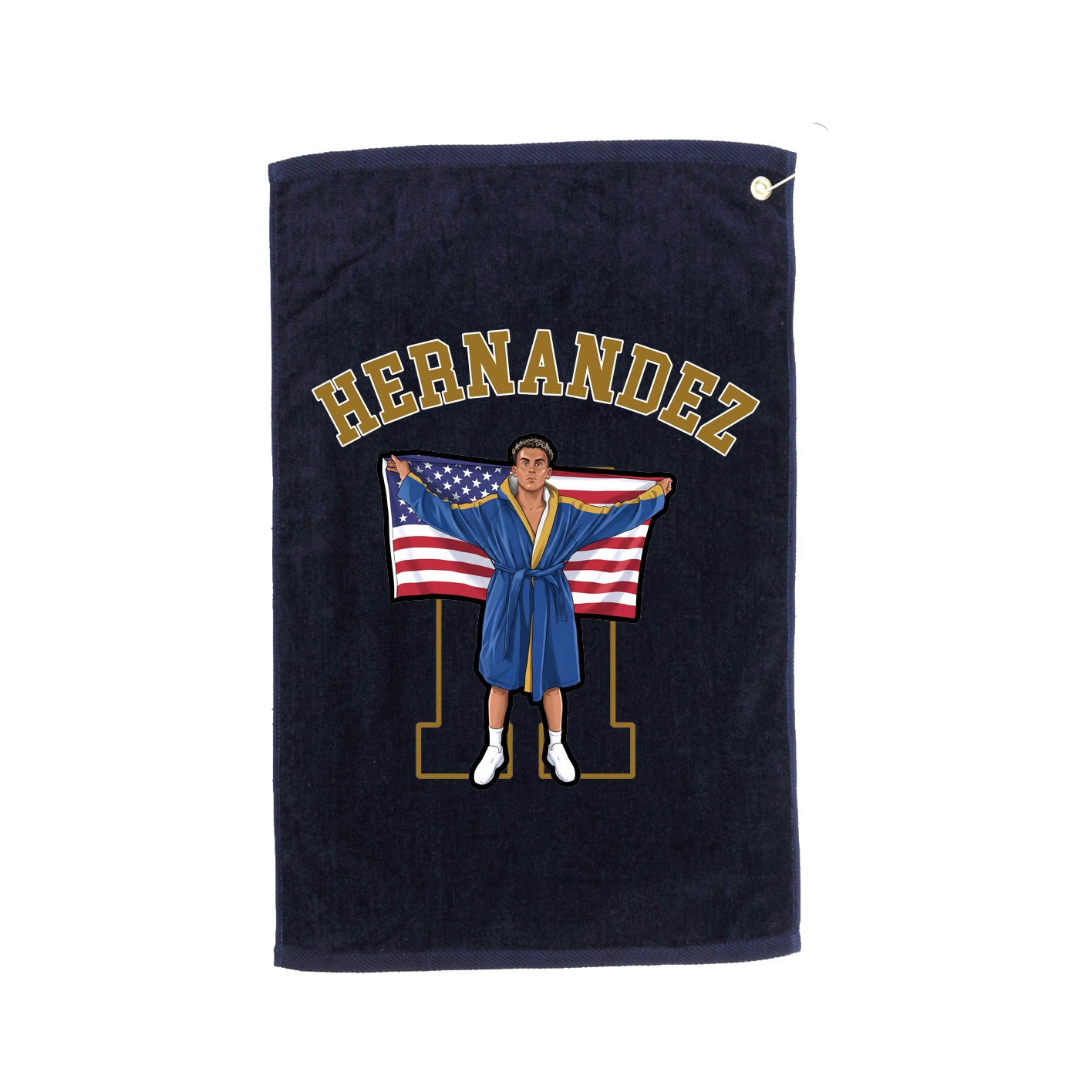 Golf Towel — Shirsey Arch in Navy