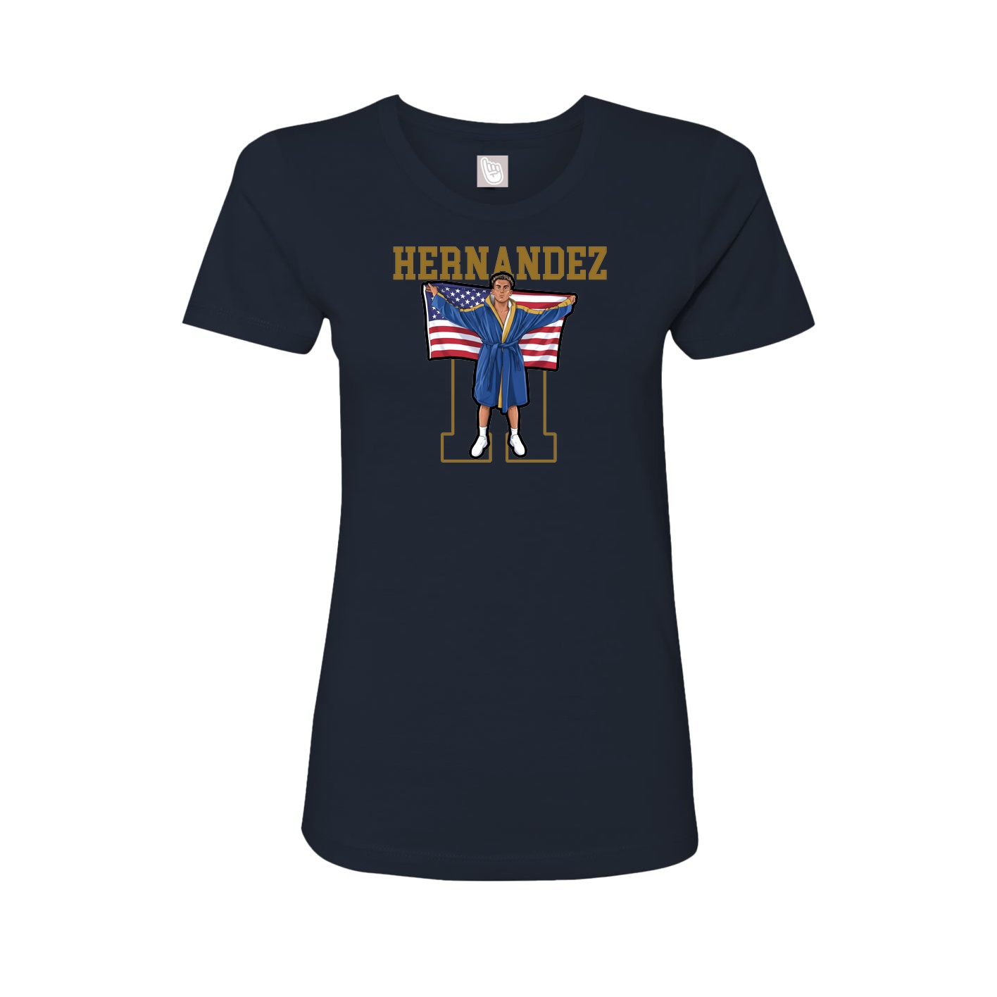 Fitted Women's Tee — Shirsey in Navy