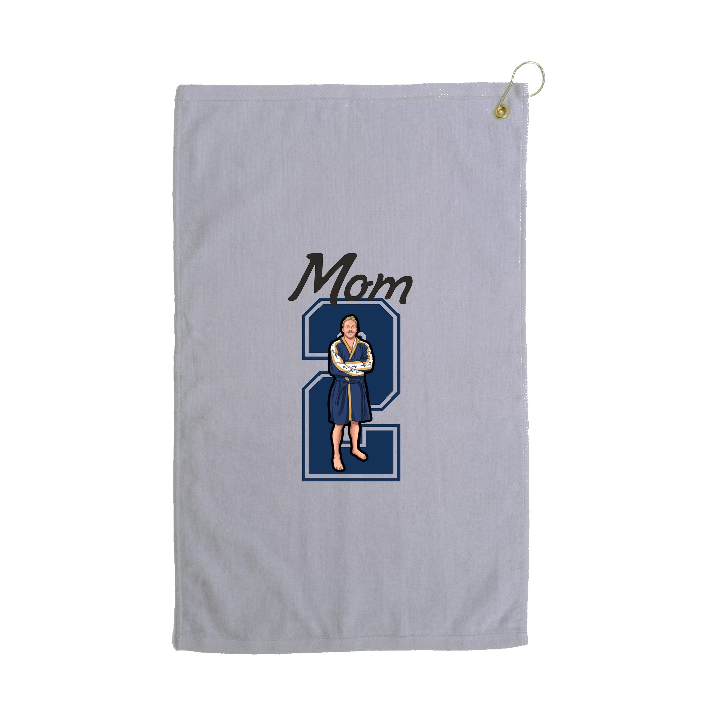 Golf Towel — Mothers Day Shirsey in Grey